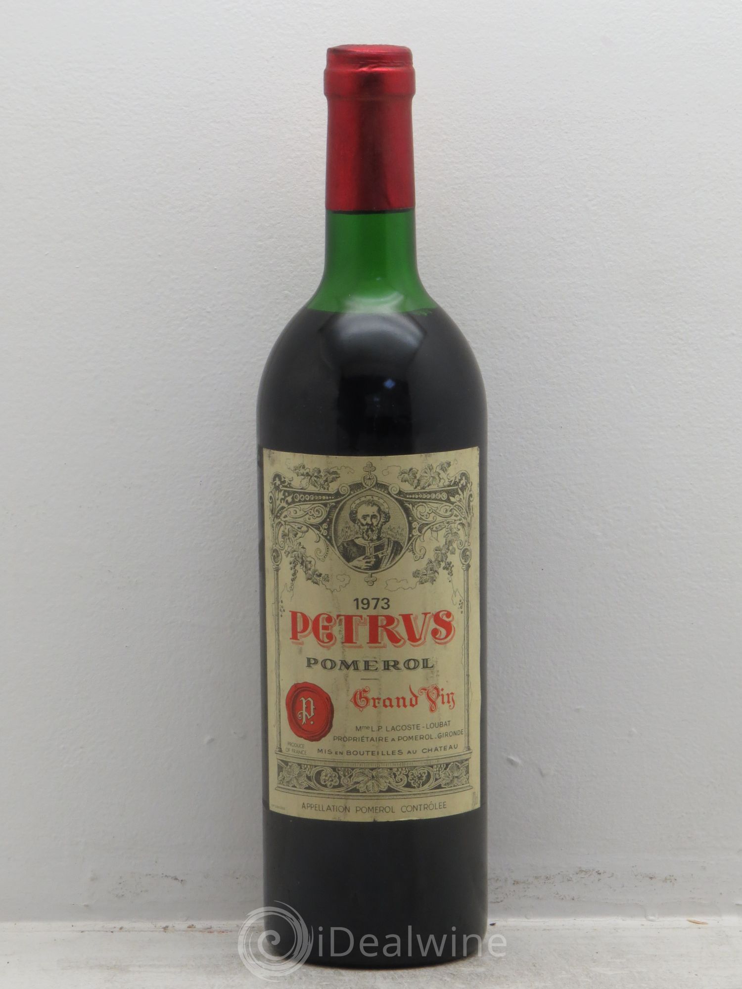 Petrus 1973 - Lot de 1 bouteille - 0