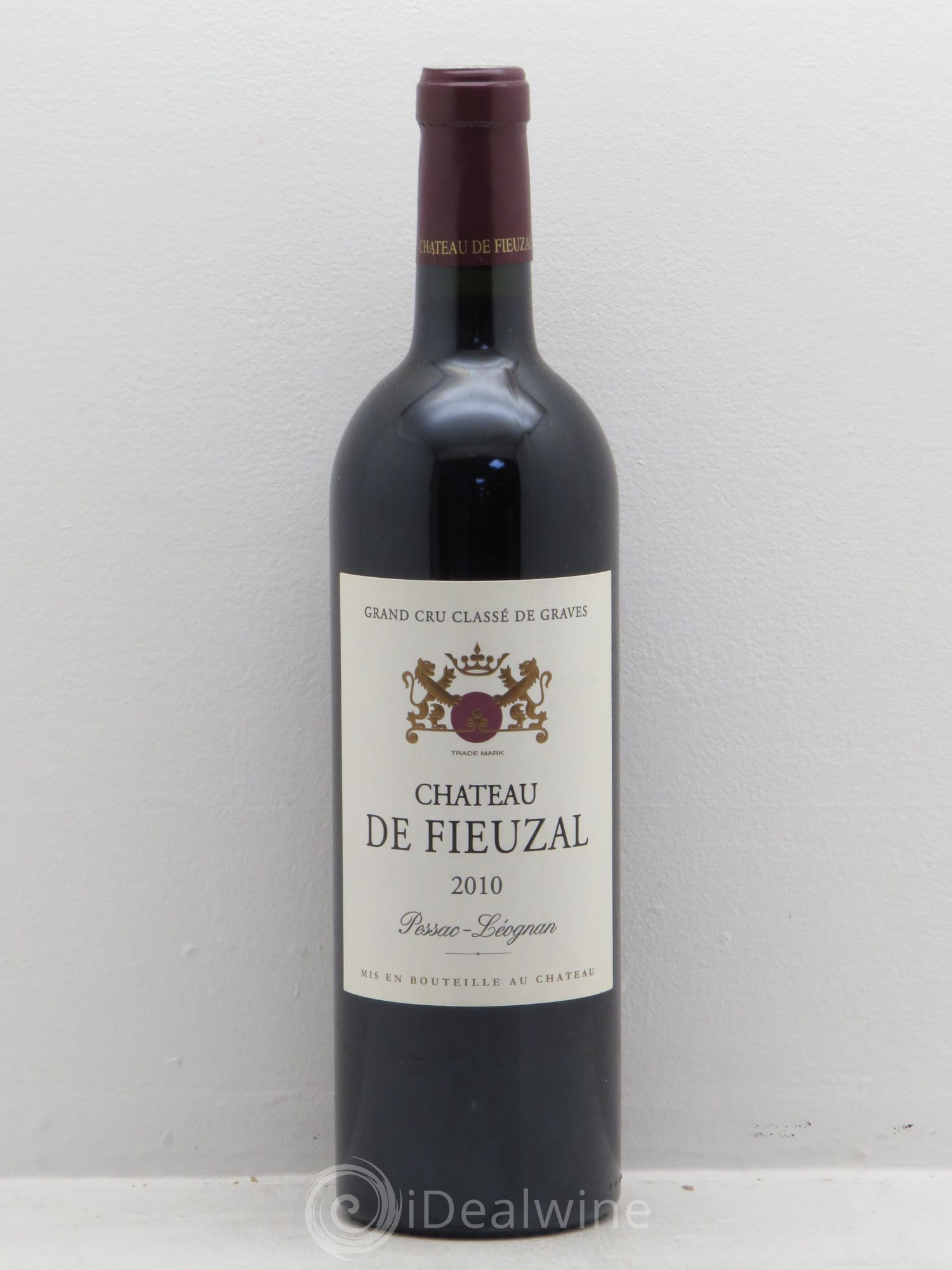 Château de Fieuzal Cru Classé de Graves 2010 - Lot de 1 bouteille - 0