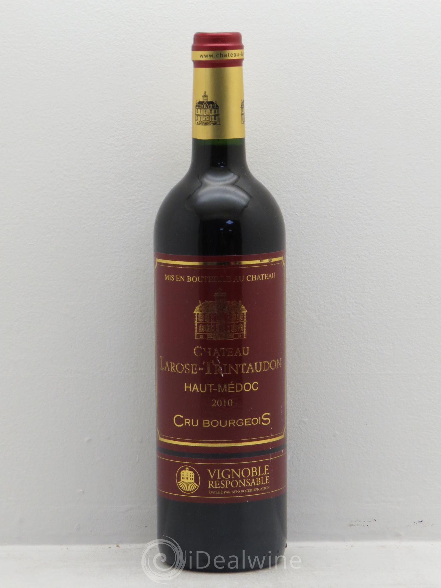 Château Larose Trintaudon Cru Bourgeois 2010 - Lot de 1 bouteille - 0