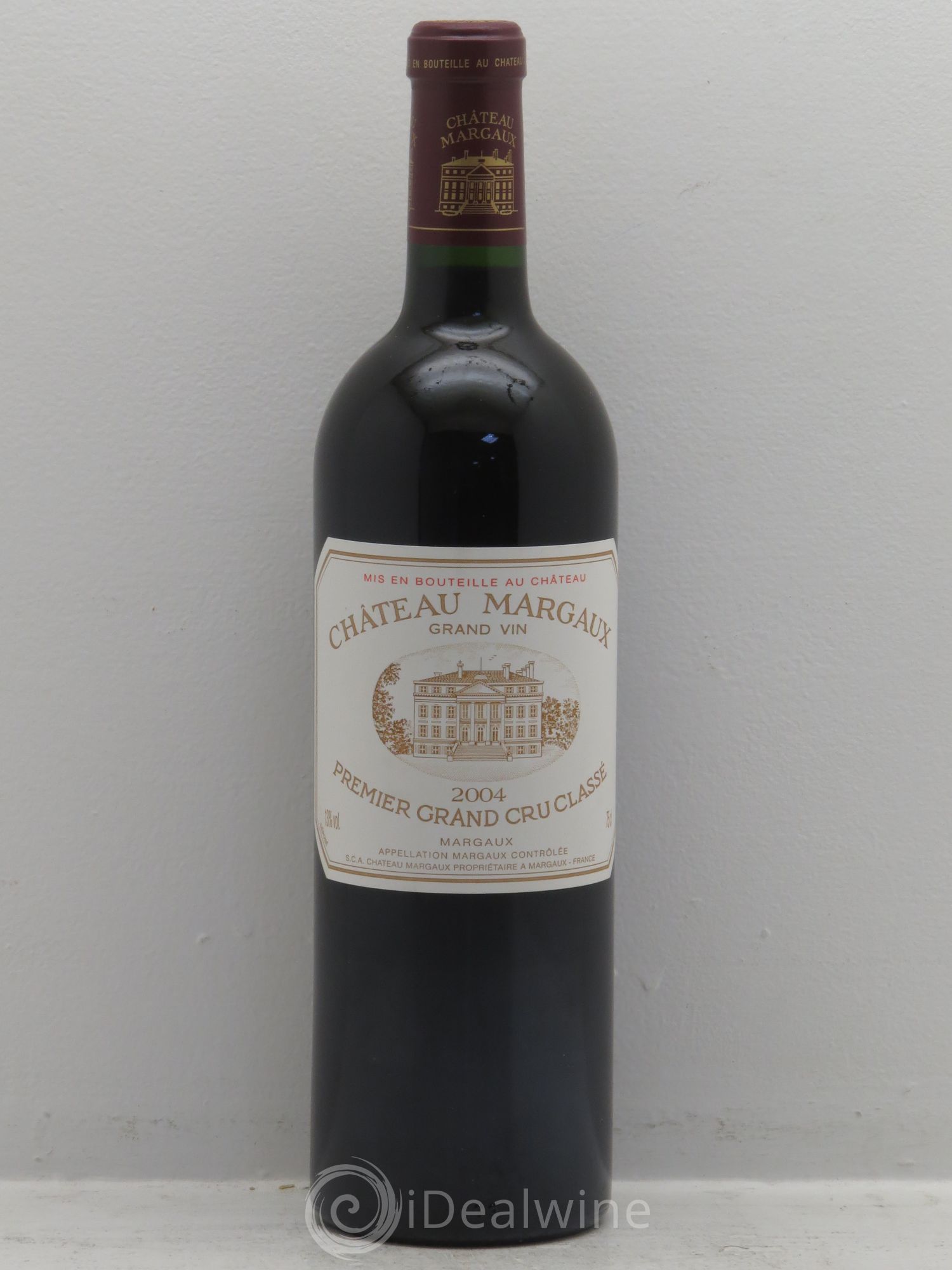 Château Margaux 1er Grand Cru Classé 2004 - Lot de 1 bouteille - 0