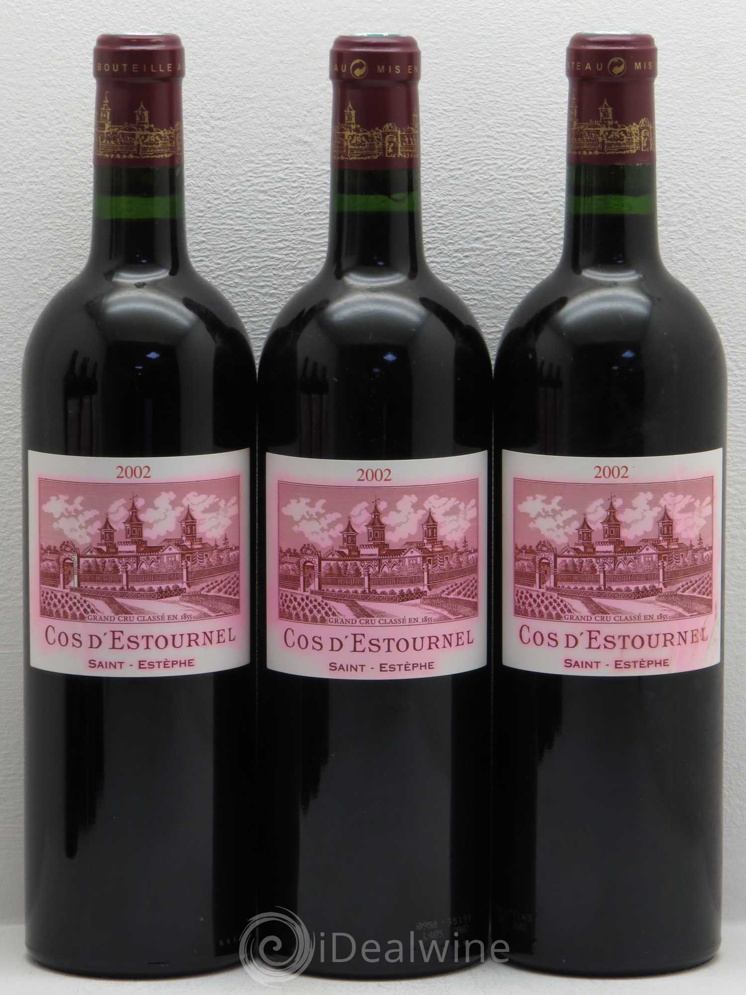 Cos d'Estournel 2ème Grand Cru Classé 2002 - Lot de 6 bouteilles - 2