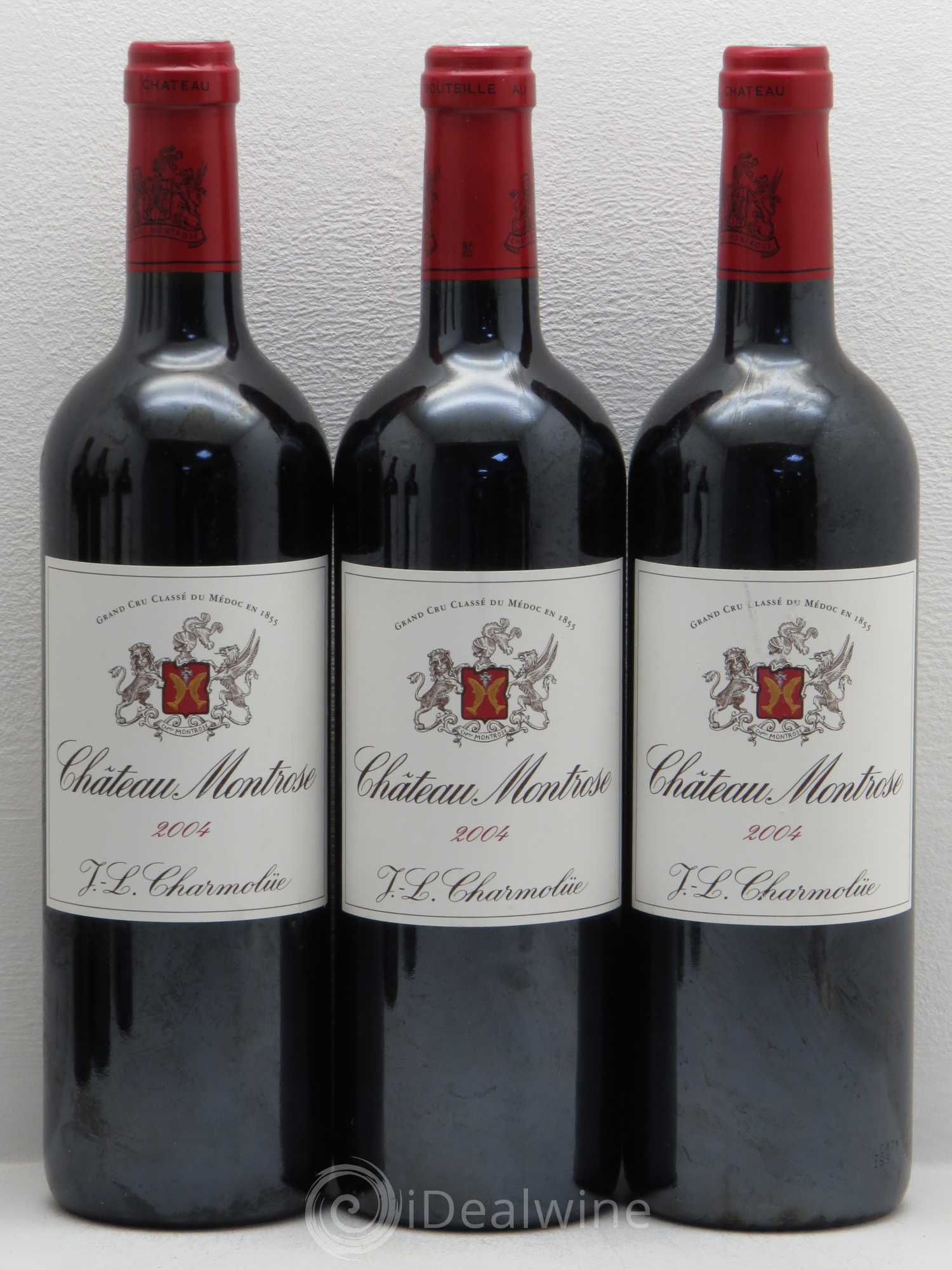 Château Montrose 2ème Grand Cru Classé 2004 - Lot de 6 bouteilles - 1