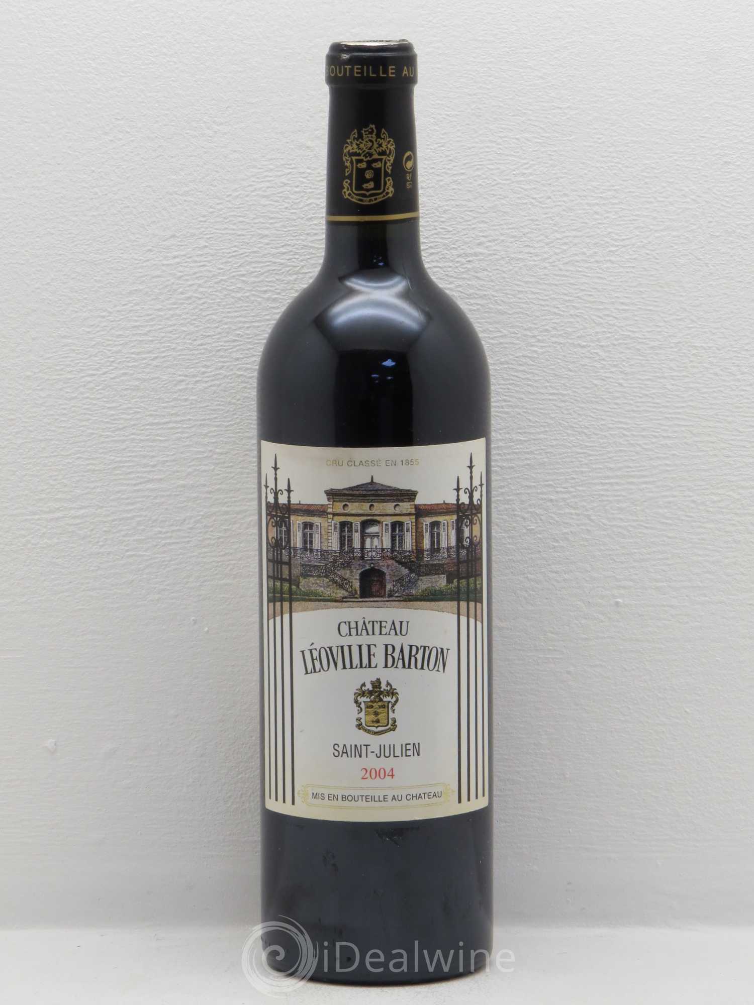 Château Léoville Barton 2ème Grand Cru Classé 2004 - Lot de 1 bouteille - 0