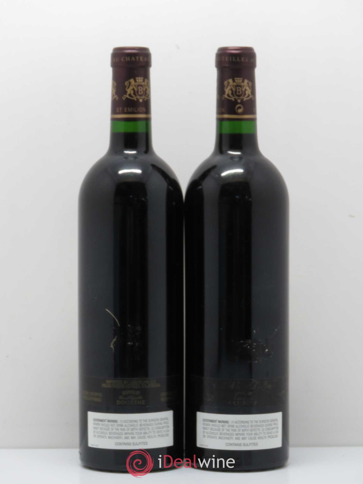 Château Beau-Séjour Bécot 1er Grand Cru Classé B 2003 - Lot de 2 bouteilles - 1