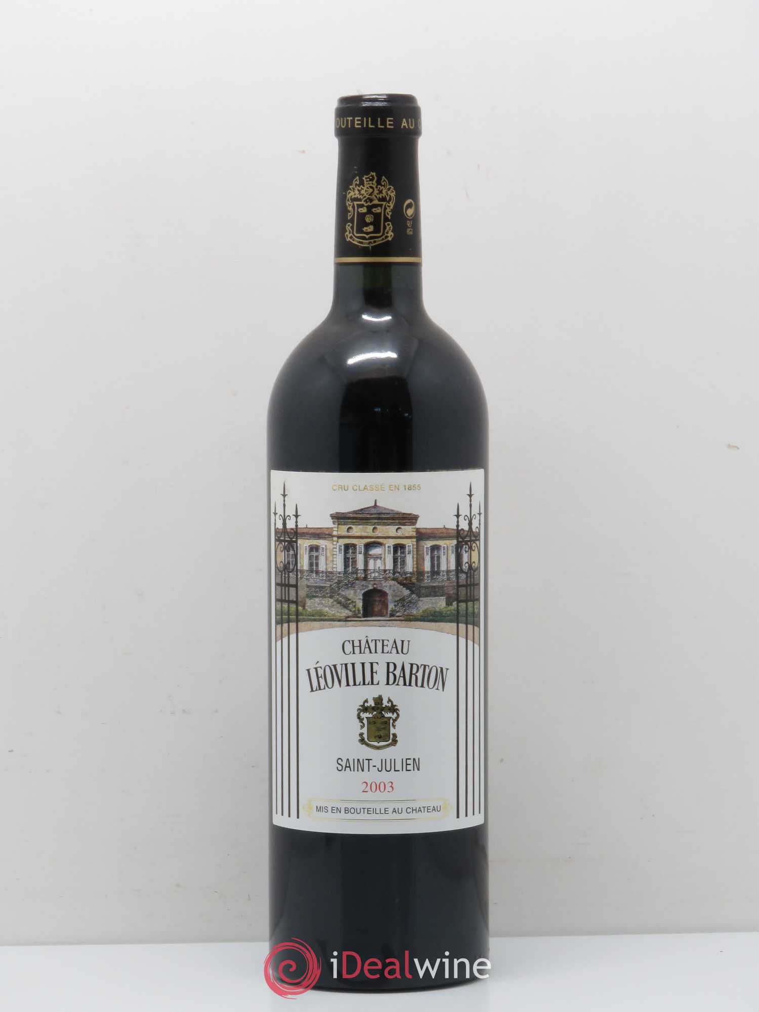 Château Léoville Barton 2ème Grand Cru Classé 2003 - Lot de 1 bouteille - 0