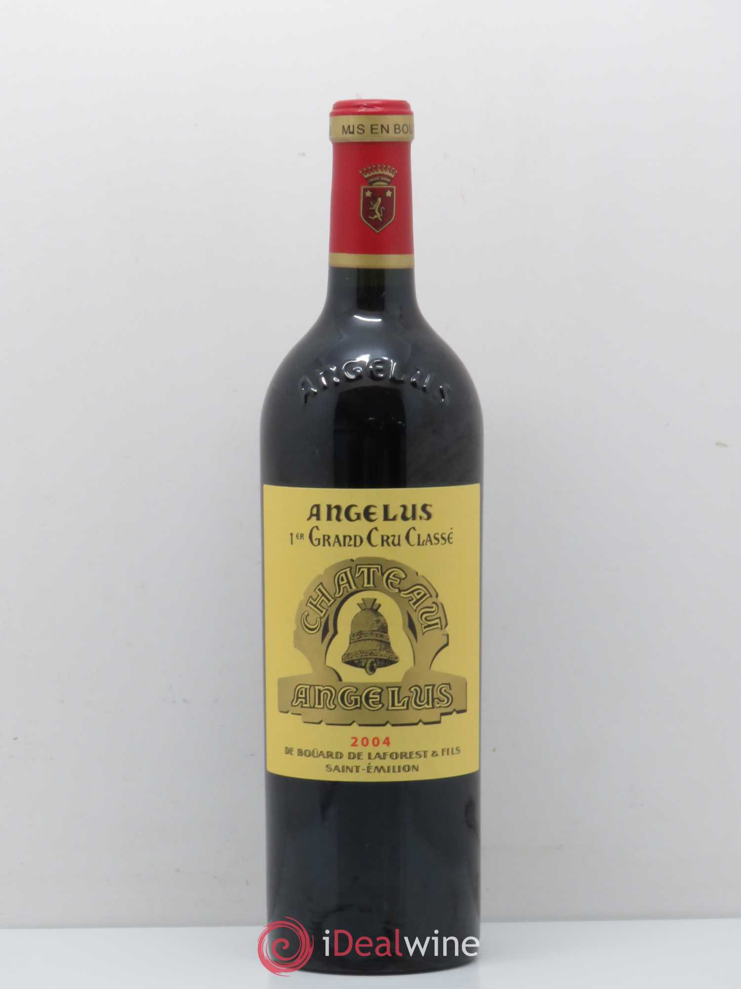 Château Angélus 1er Grand Cru Classé A 2004 - Lot de 1 bouteille - 0