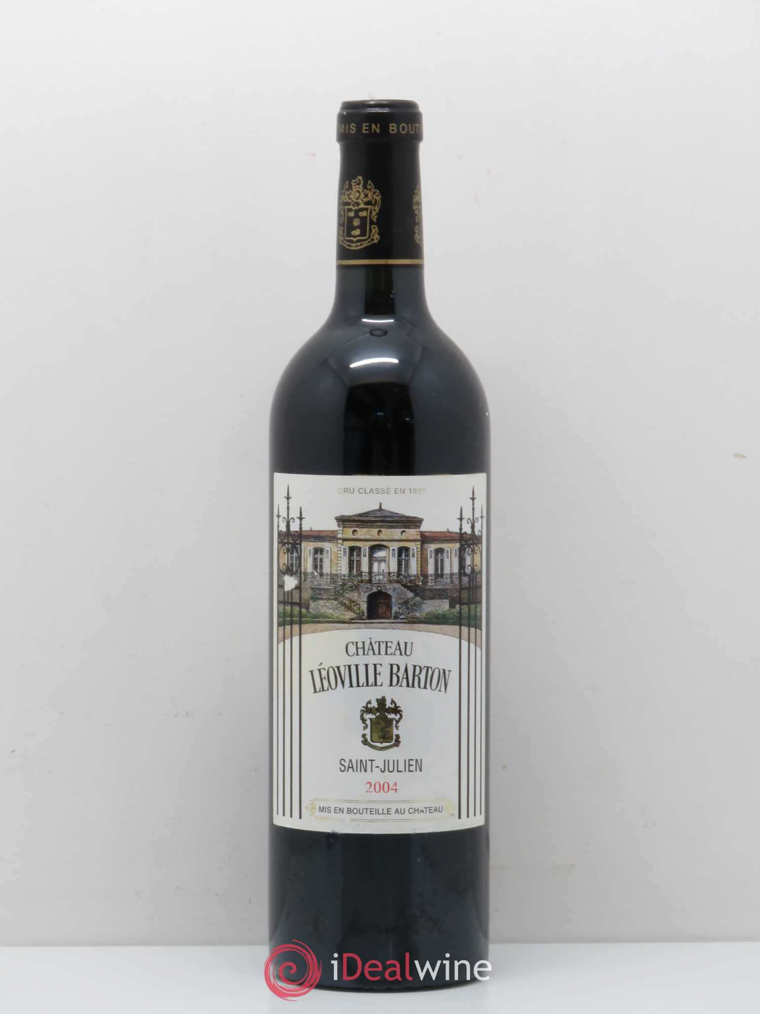 Château Léoville Barton 2ème Grand Cru Classé 2004 - Lot de 1 bouteille - 0