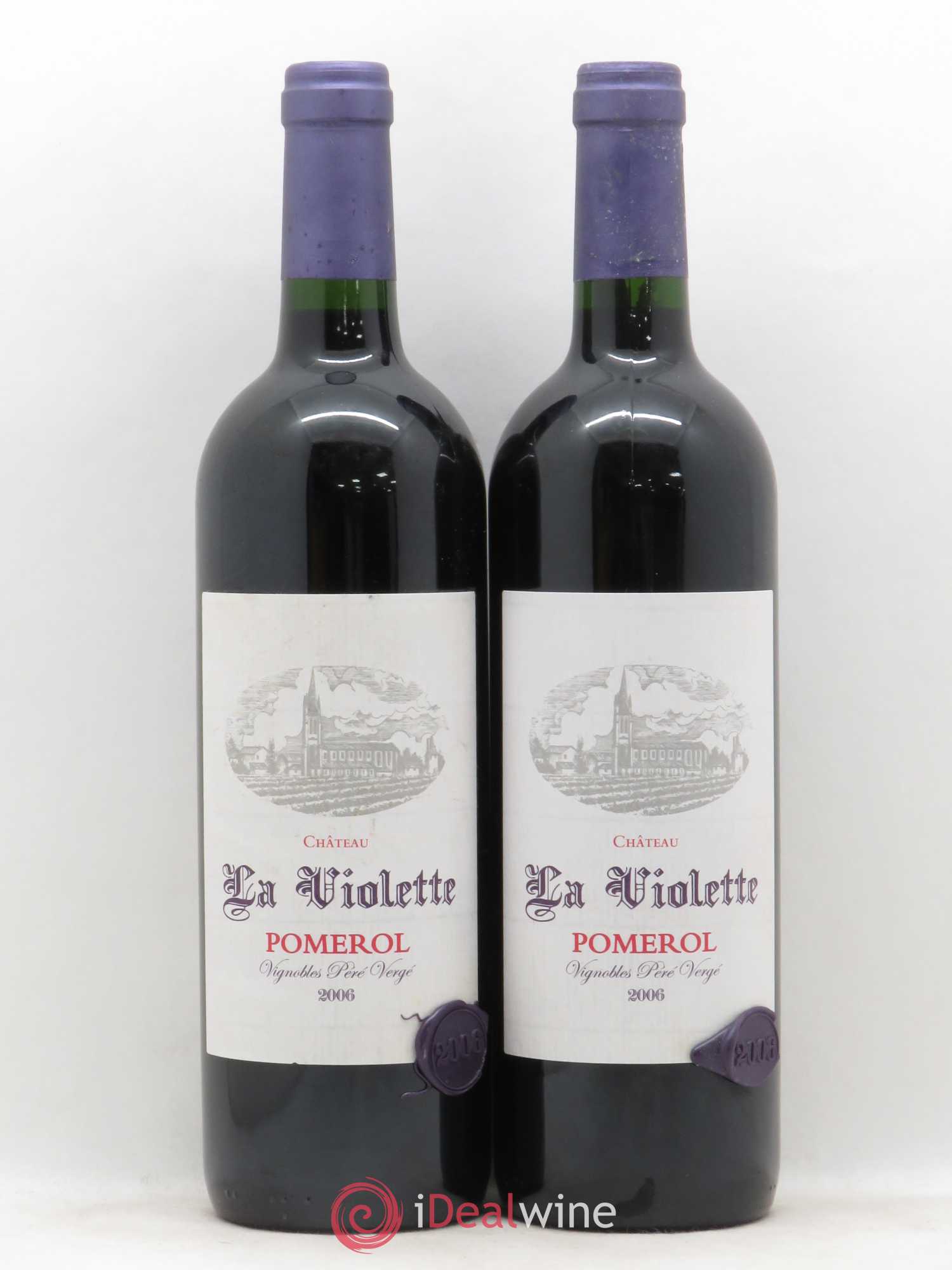 Château la Violette 2006 - Lot de 2 bouteilles - 0