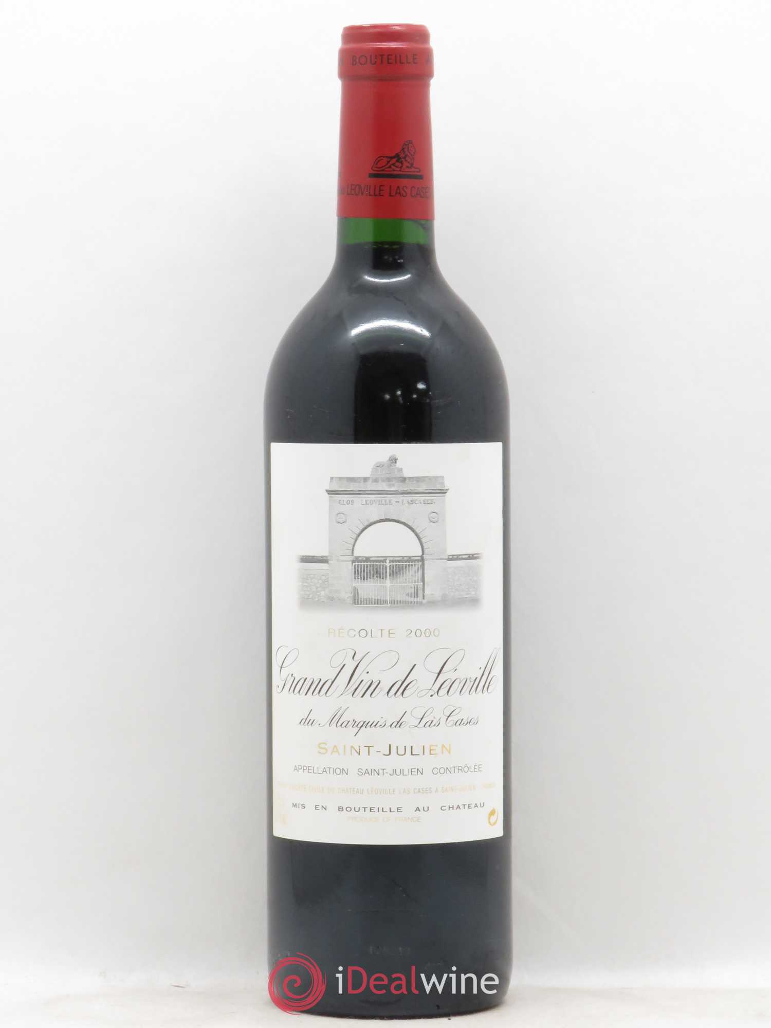 Château Léoville Las Cases 2ème Grand Cru Classé 2000 - Lot de 1 bouteille - 0