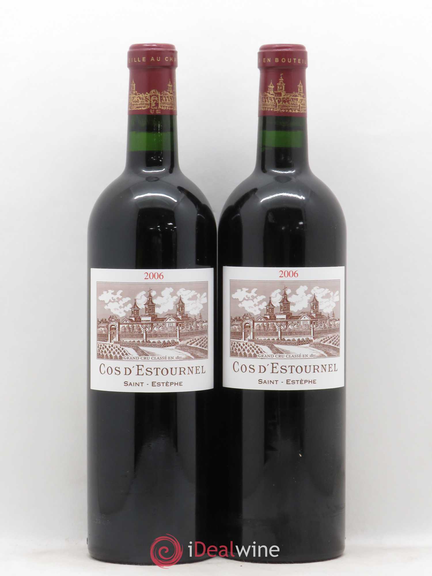 Cos d'Estournel 2ème Grand Cru Classé 2006 - Lot de 2 bouteilles - 0