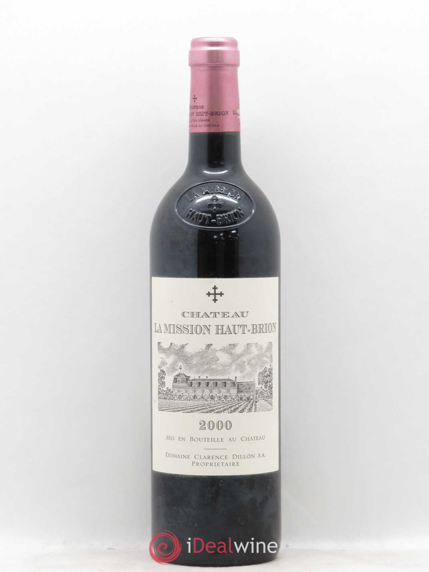 Château la Mission Haut-Brion Cru Classé de Graves 2000 - Lot de 1 bouteille - 0
