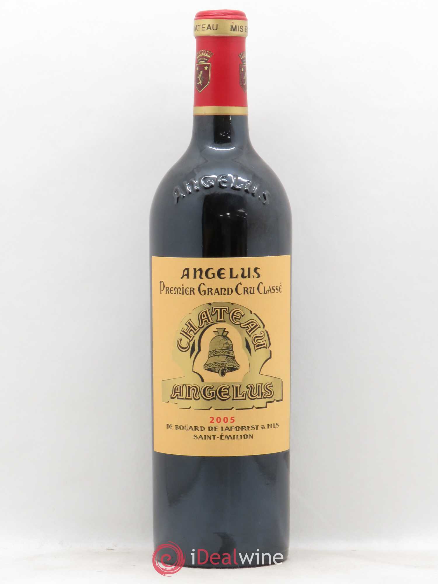 Château Angélus 1er Grand Cru Classé A 2005 - Lot de 1 bouteille - 0