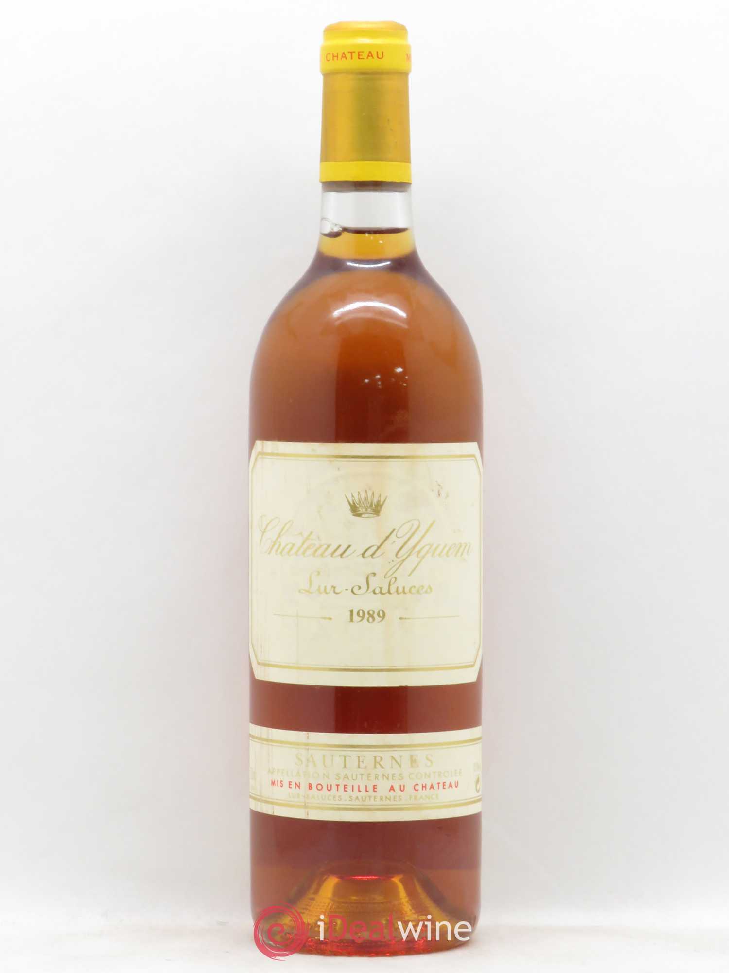 Château d' Yquem 1er Cru Classé Supérieur 1989 - Lotto di 1 bottiglia - 0