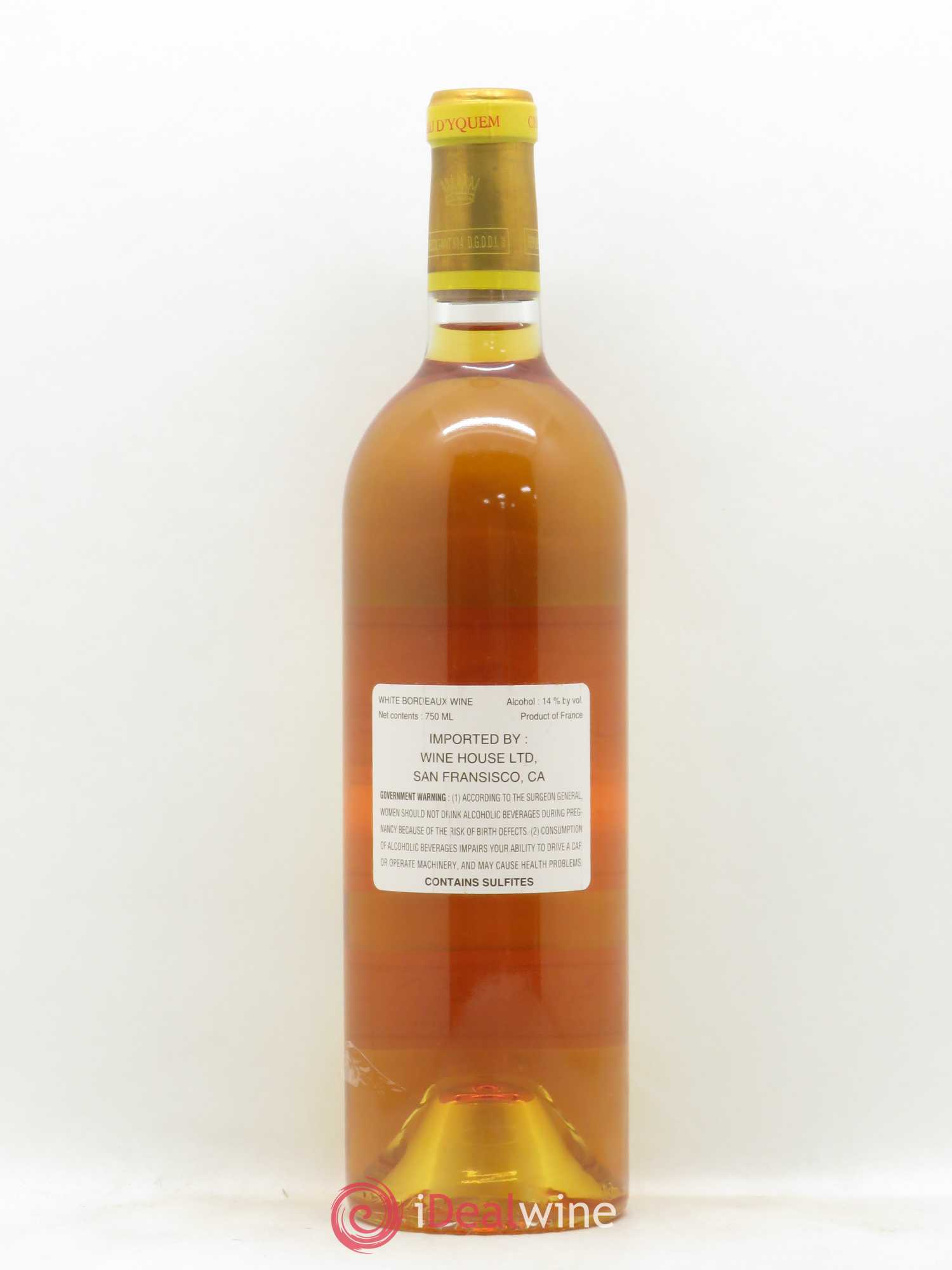 Château d' Yquem 1er Cru Classé Supérieur 1997 - Lotto di 1 bottiglia - 1
