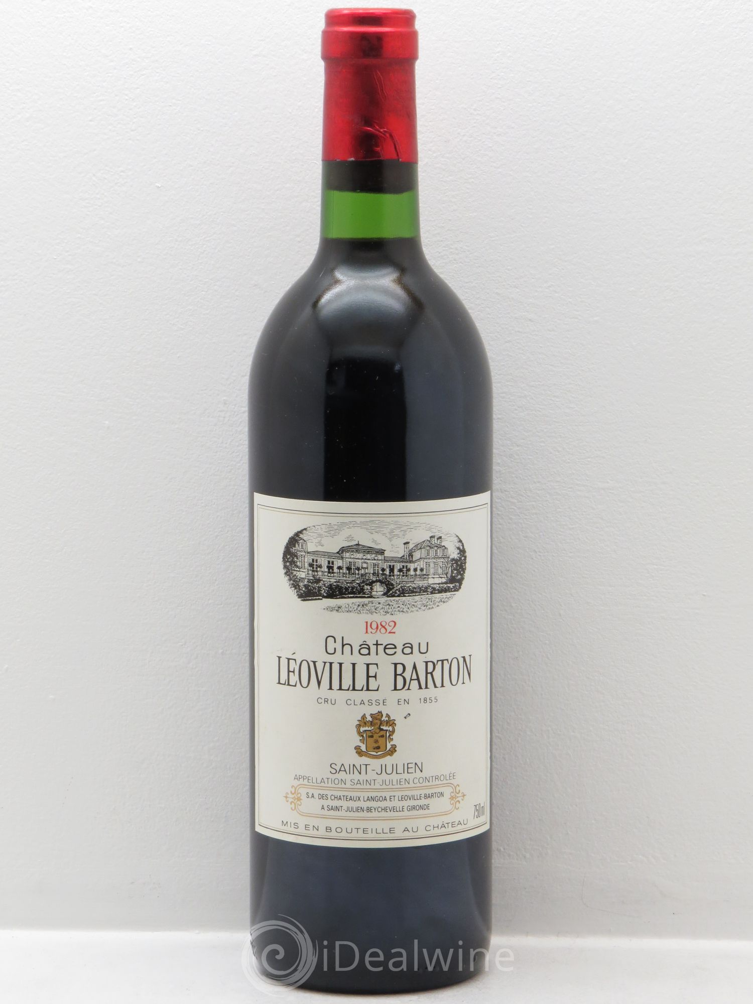 Château Léoville Barton 2ème Grand Cru Classé 1982 - Lot de 1 bouteille - 0