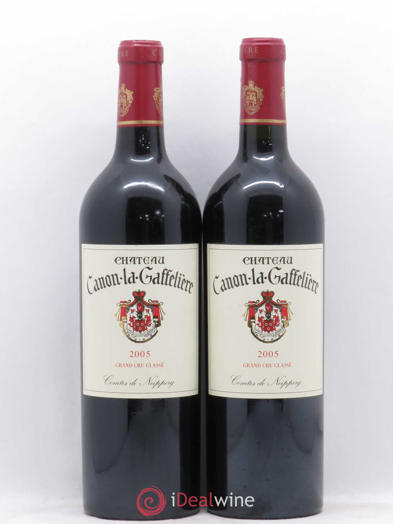 Château Canon la Gaffelière 1er Grand Cru Classé B 2005 - Lot de 2 bouteilles - 0