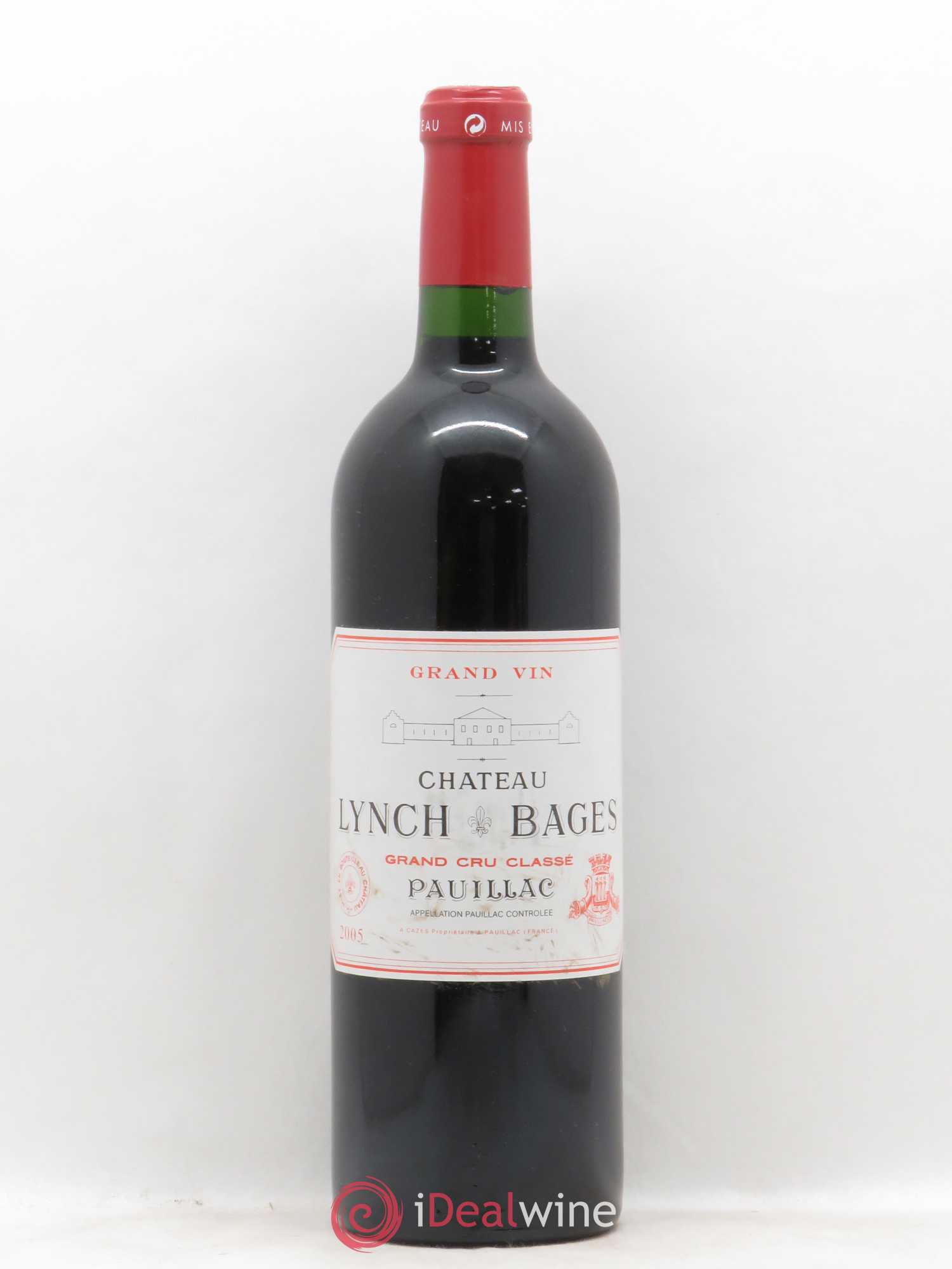 Château Lynch Bages 5ème Grand Cru Classé 2005 - Lot de 1 bouteille - 0