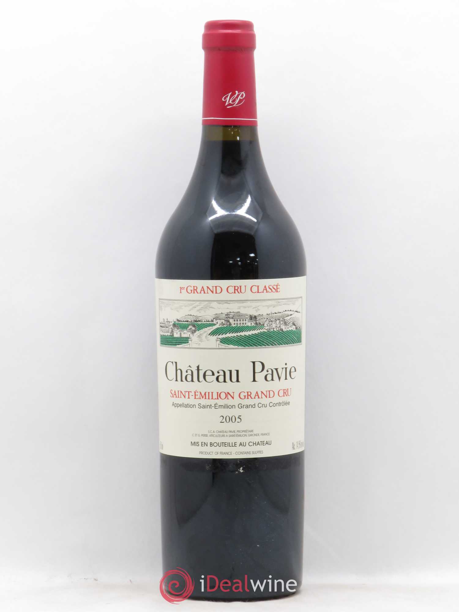Château Pavie 1er Grand Cru Classé A 2005 - Lot de 1 bouteille - 0
