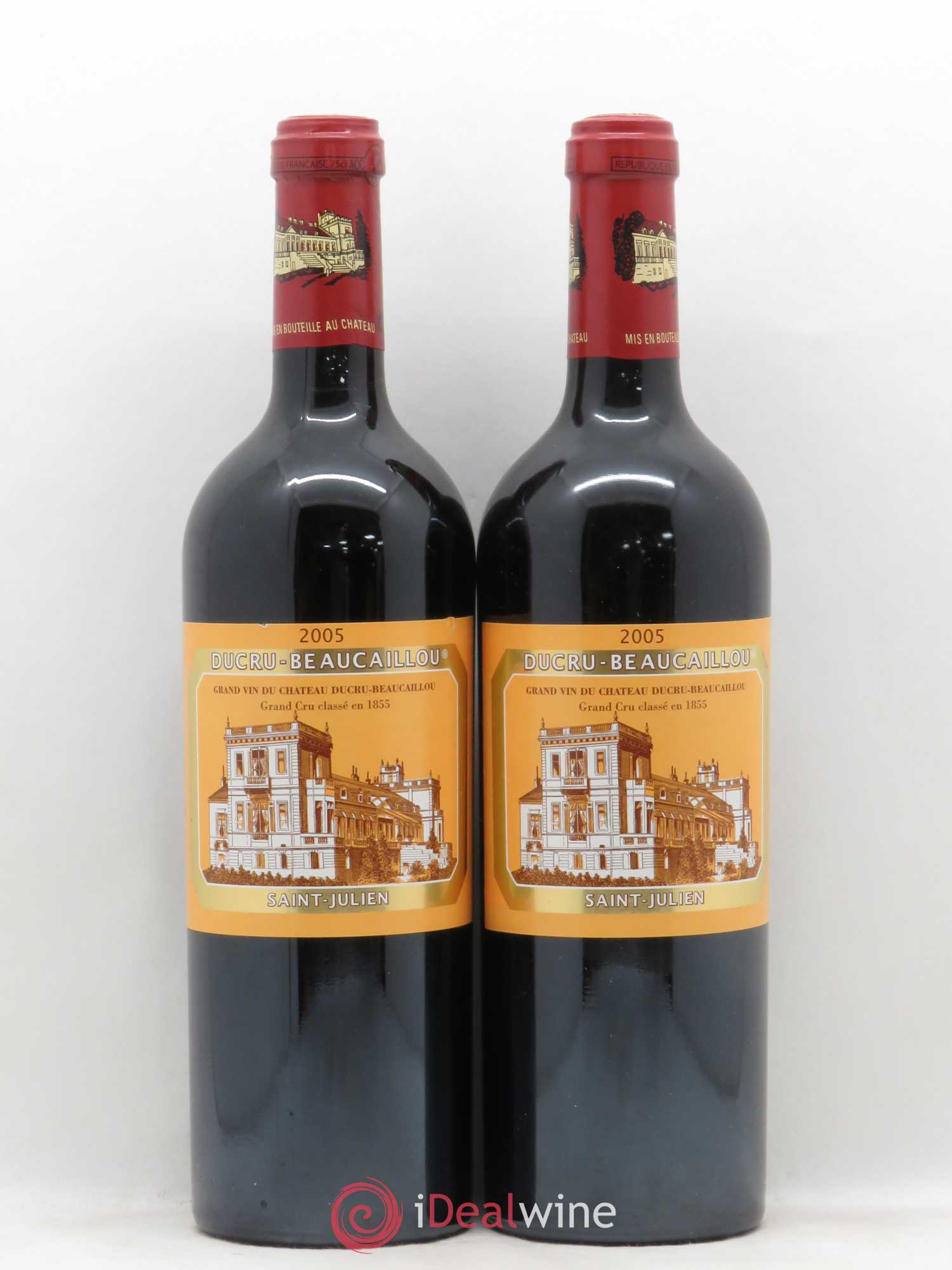 Château Ducru Beaucaillou 2ème Grand Cru Classé 2005 - Lot de 2 bouteilles - 0