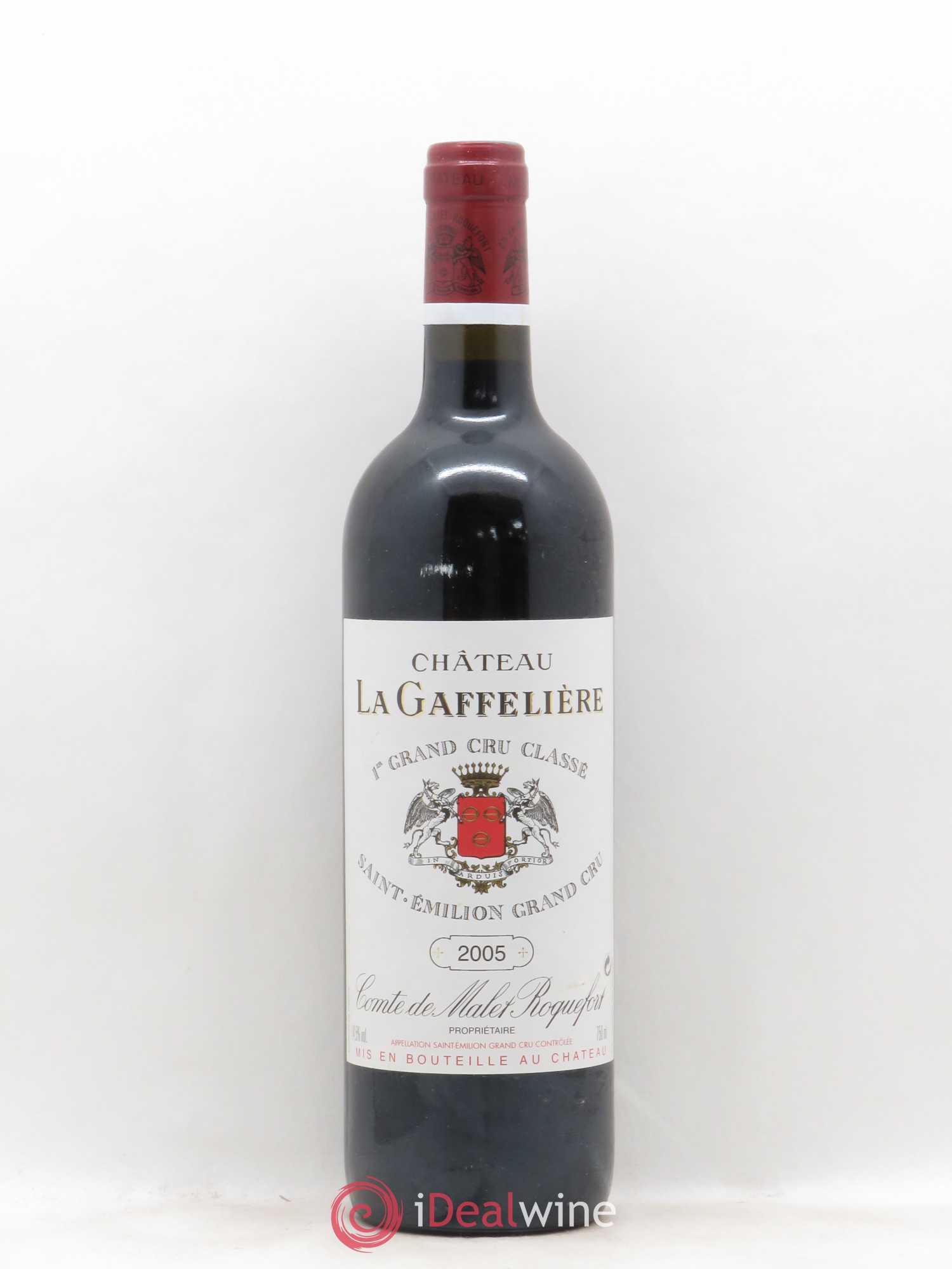 Château la Gaffelière 1er Grand Cru Classé B 2005 - Lot de 1 bouteille - 0