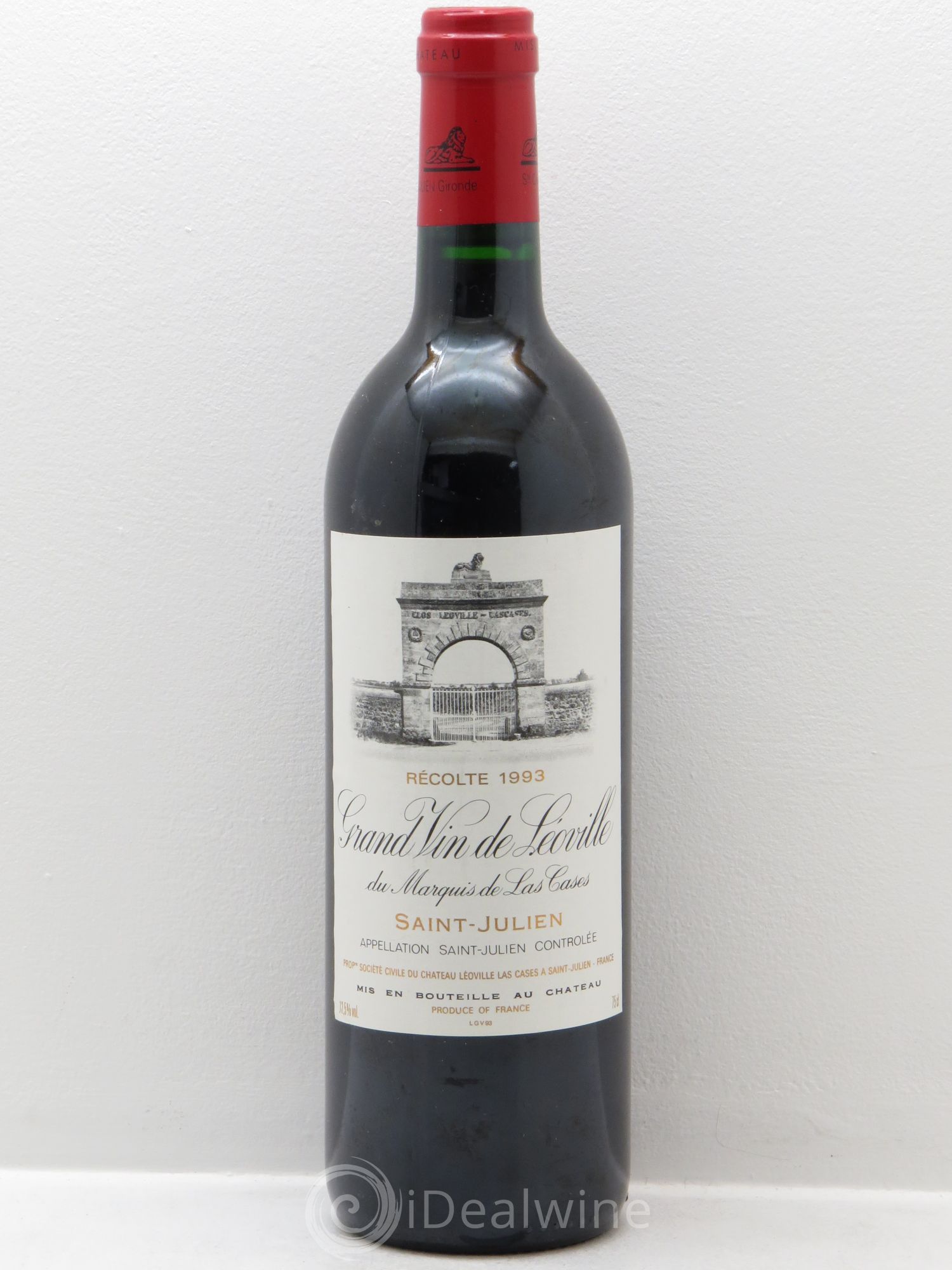 Château Léoville Las Cases 2ème Grand Cru Classé 1993 - Lot de 1 bouteille - 0