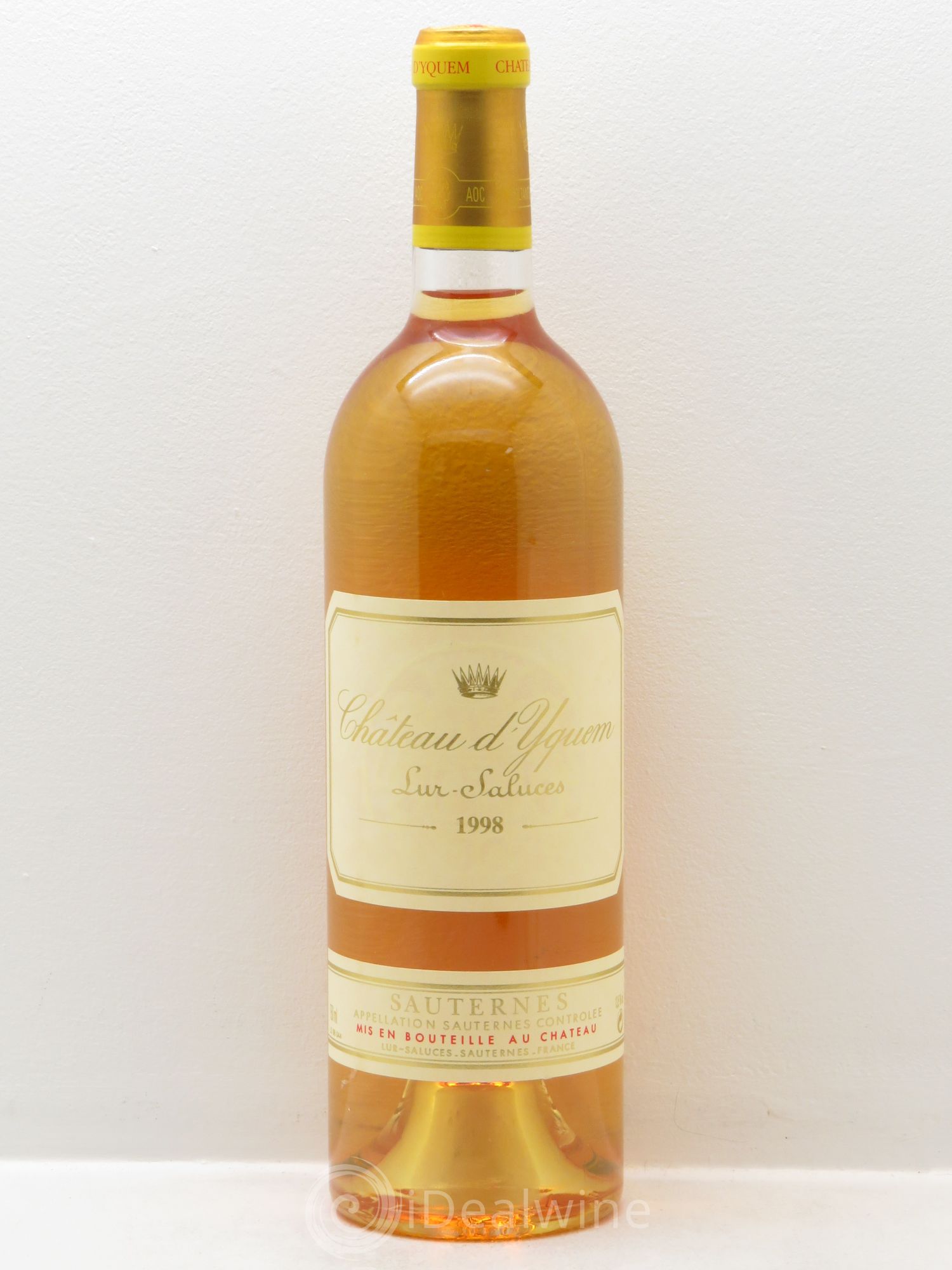 Château d' Yquem 1er Cru Classé Supérieur 1998 - Lotto di 1 bottiglia - 0