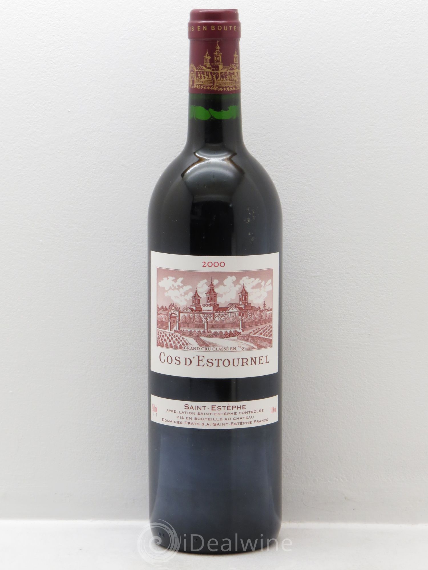 Cos d'Estournel 2ème Grand Cru Classé 2000 - Lot de 1 bouteille - 0