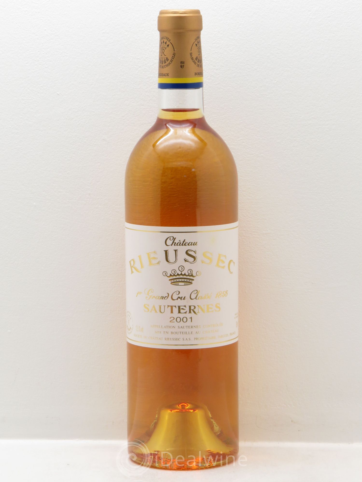 Château Rieussec 1er Grand Cru Classé 2001 - Lotto di 6 bottiglie - 0