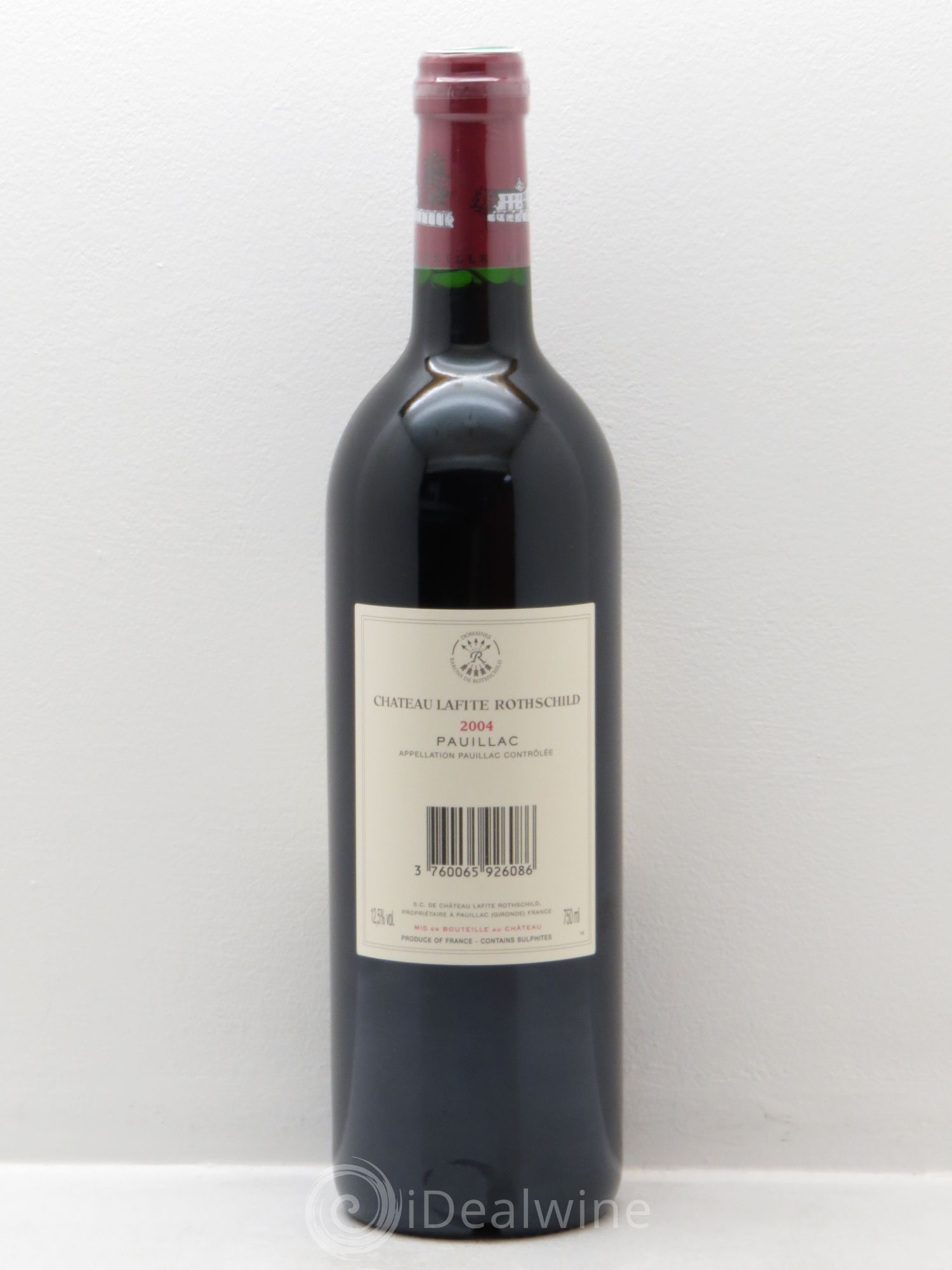 Château Lafite Rothschild 1er Grand Cru Classé 2004 - Lot de 1 bouteille - 1