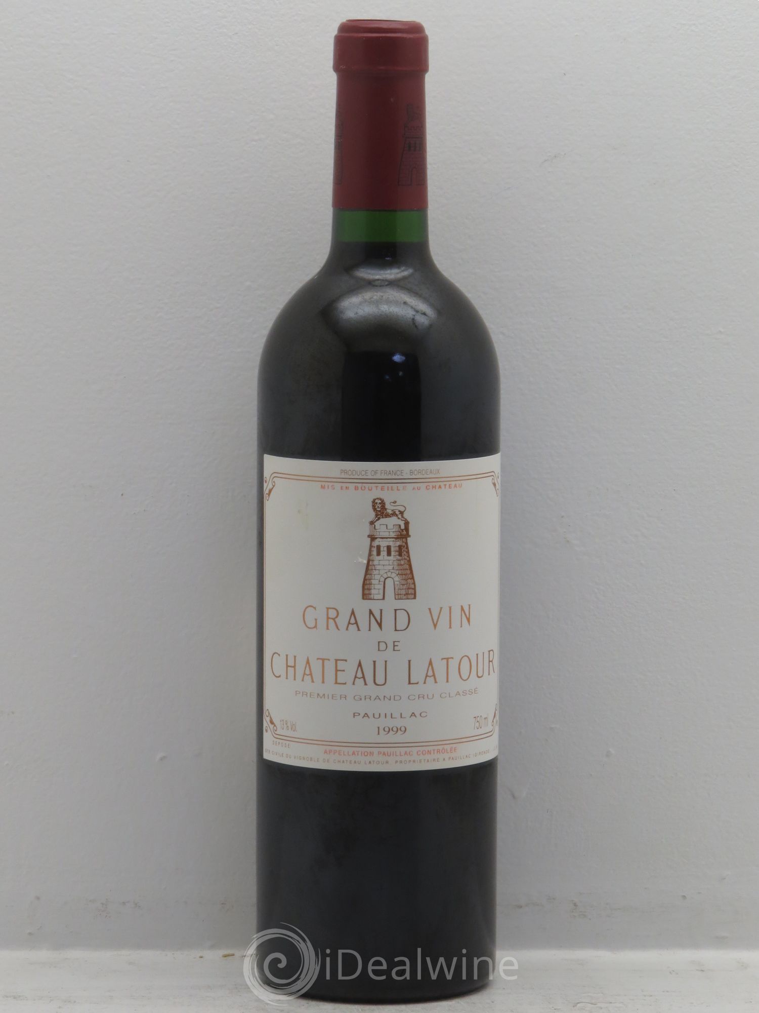 Château Latour 1er Grand Cru Classé 1999 - Lot de 1 bouteille - 0
