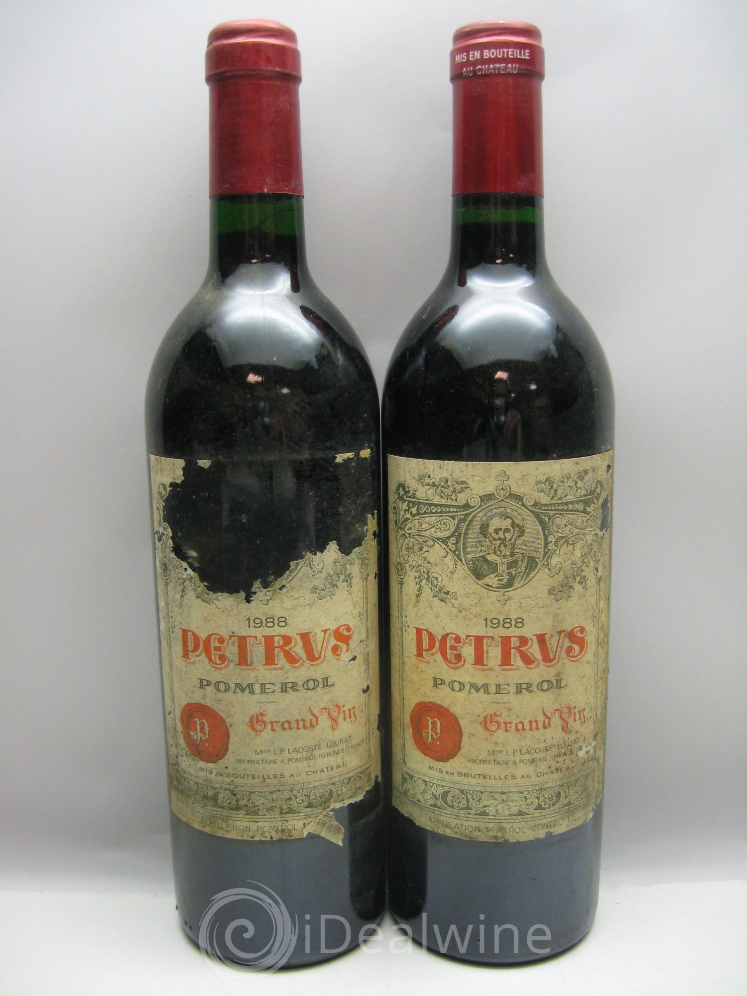 Petrus 1988 - Lot de 12 bouteilles - 1