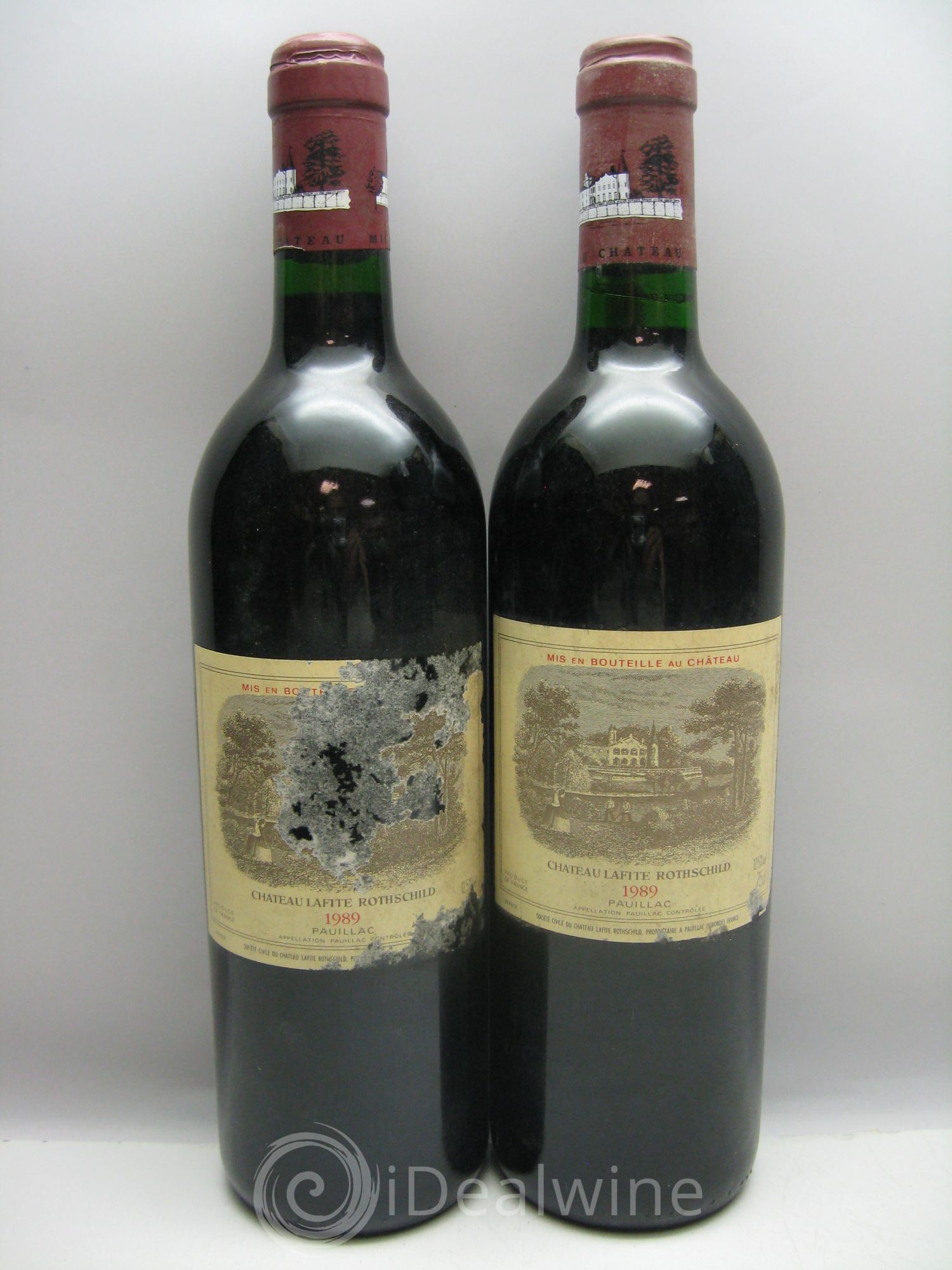Château Lafite Rothschild 1er Grand Cru Classé 1989 - Lot de 12 bouteilles - 1