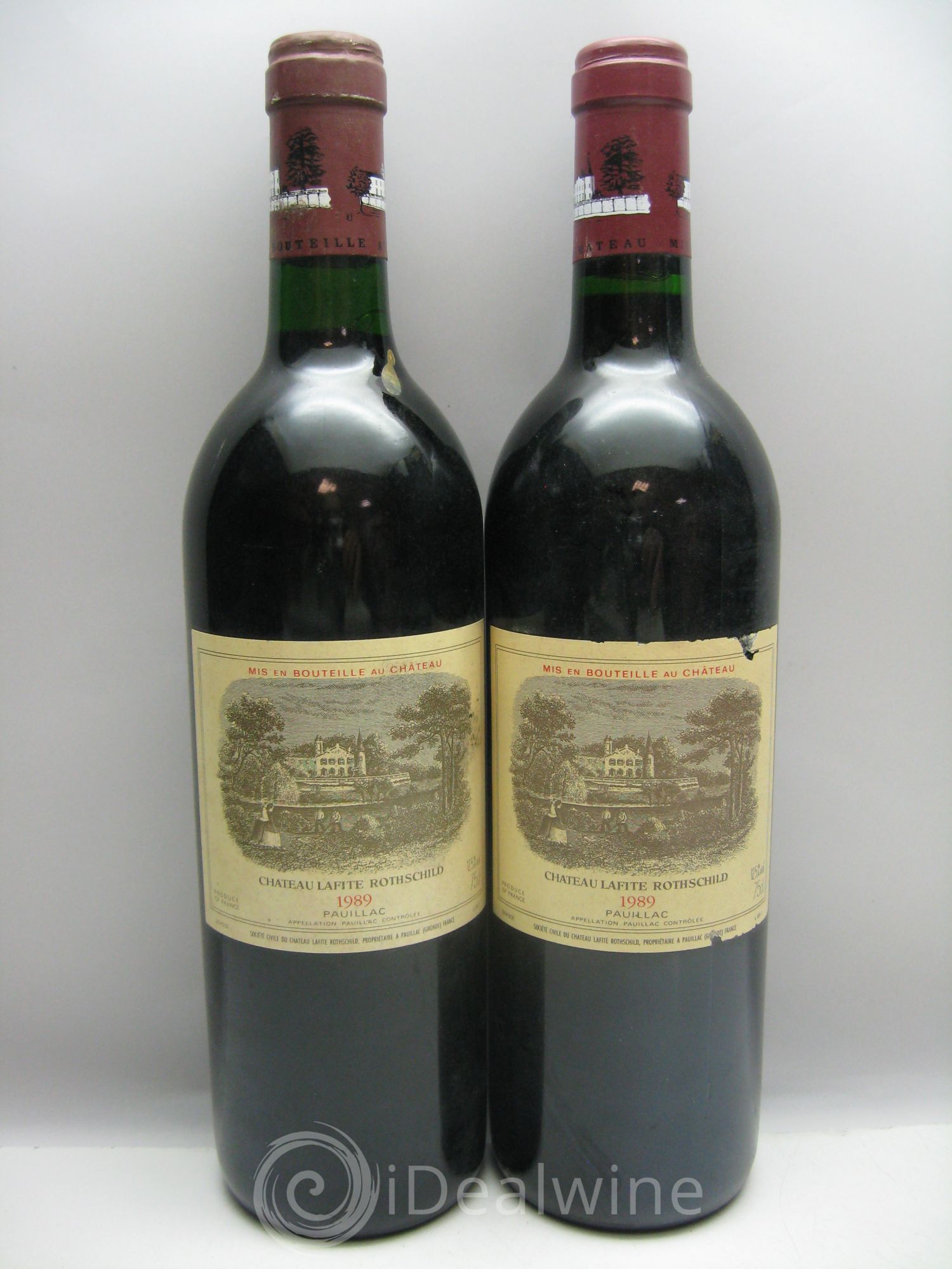 Château Lafite Rothschild 1er Grand Cru Classé 1989 - Lot de 12 bouteilles - 3