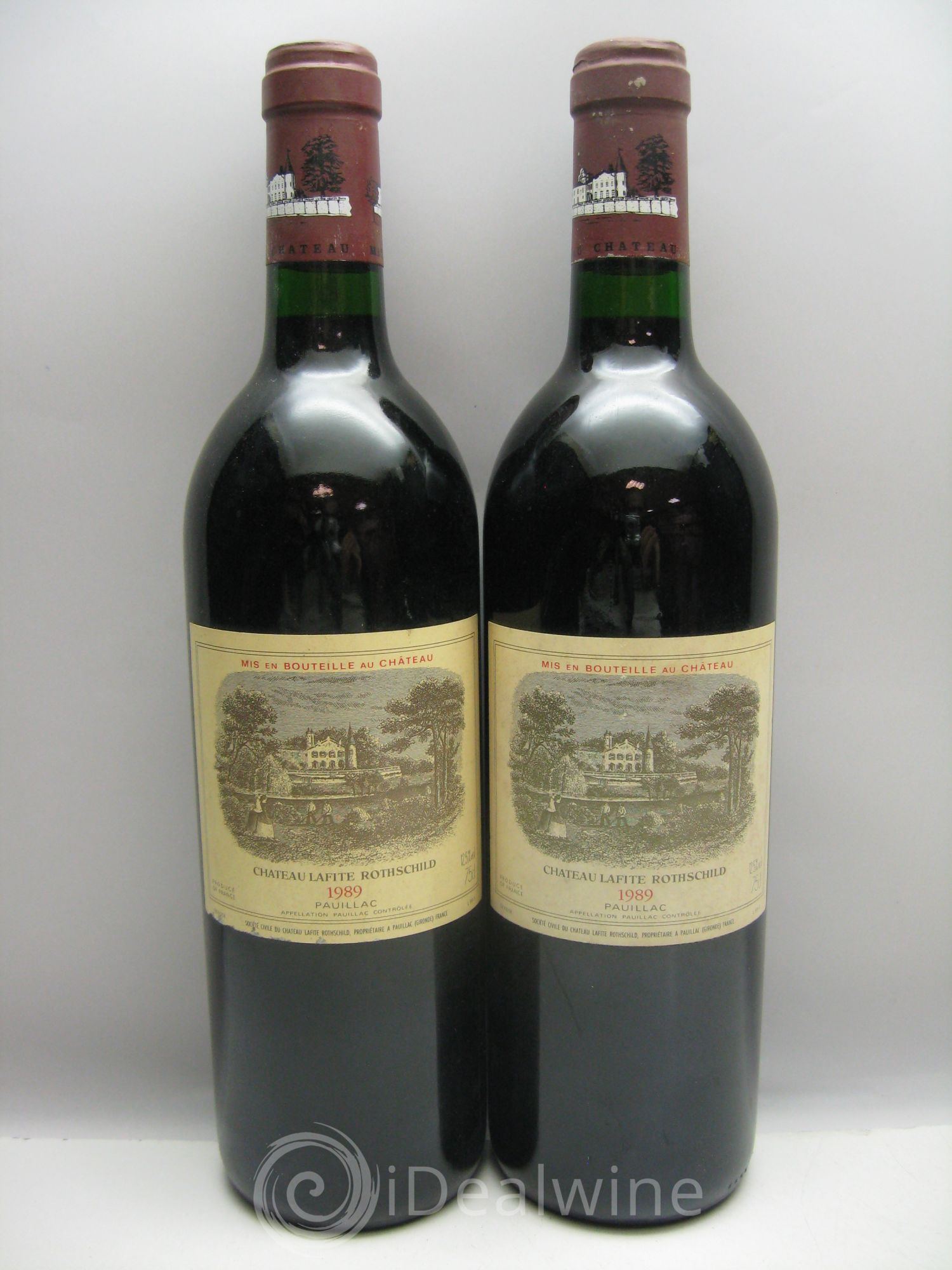 Château Lafite Rothschild 1er Grand Cru Classé 1989 - Lot de 12 bouteilles - 4