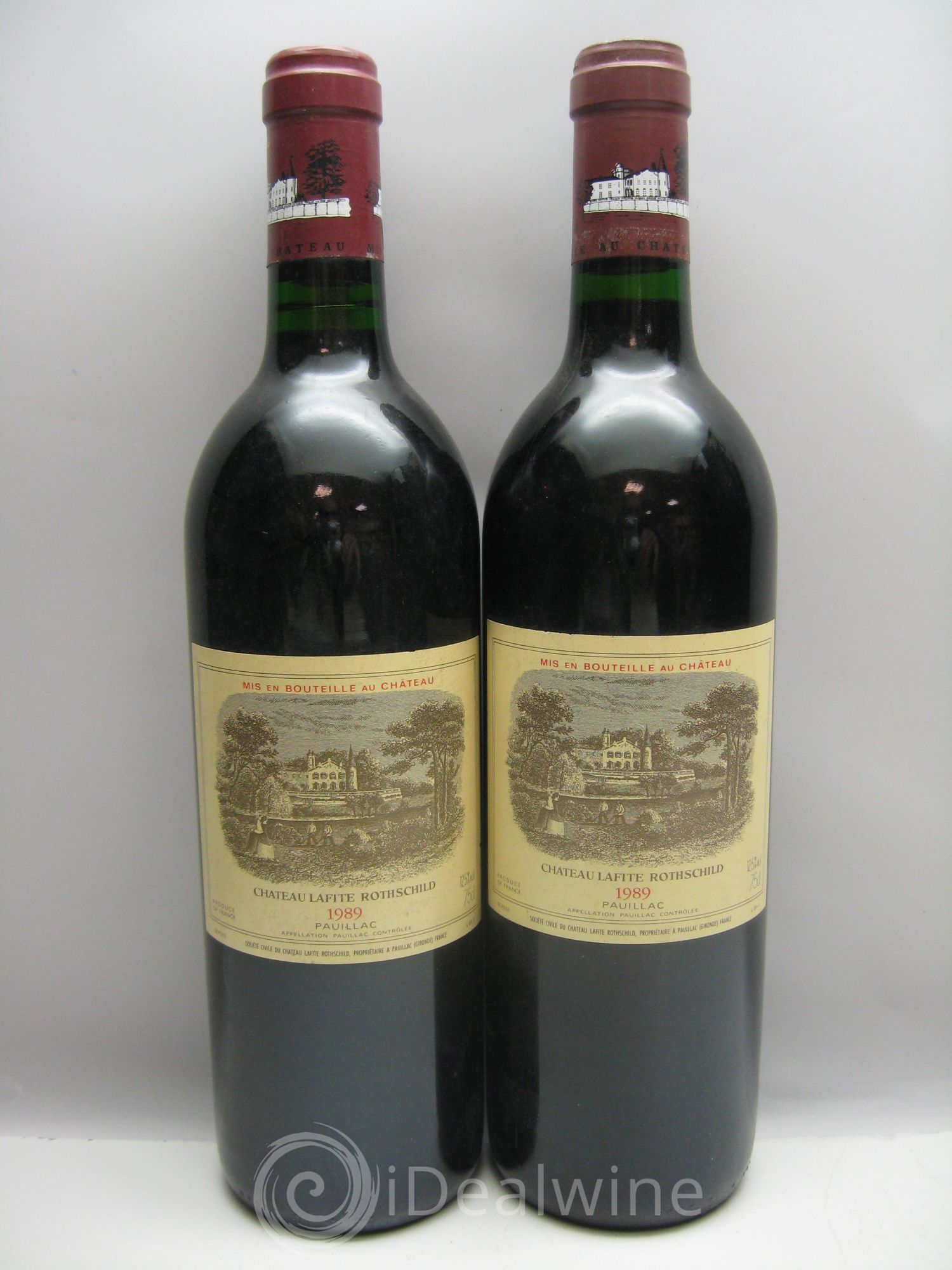 Château Lafite Rothschild 1er Grand Cru Classé 1989 - Lot de 12 bouteilles - 5