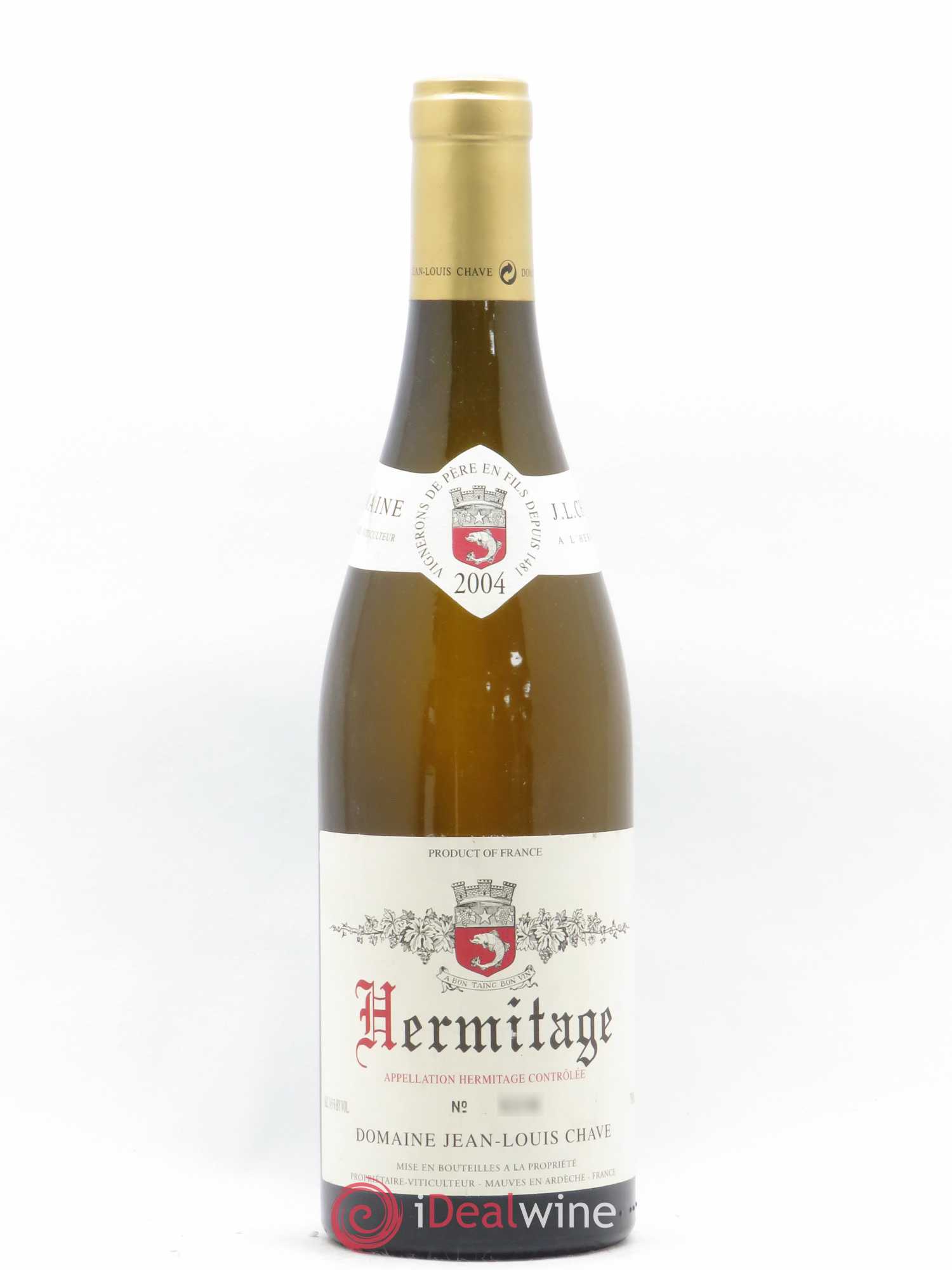 Hermitage Jean-Louis Chave 2004 - Lot de 1 bouteille - 0