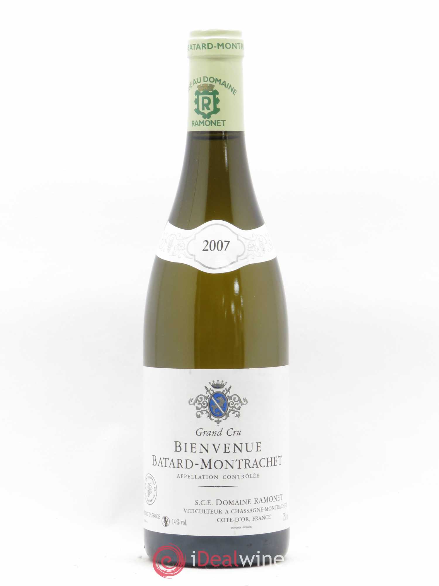 Bienvenues-Bâtard-Montrachet Grand Cru Ramonet (Domaine) 2007 - Lot de 1 bouteille - 0