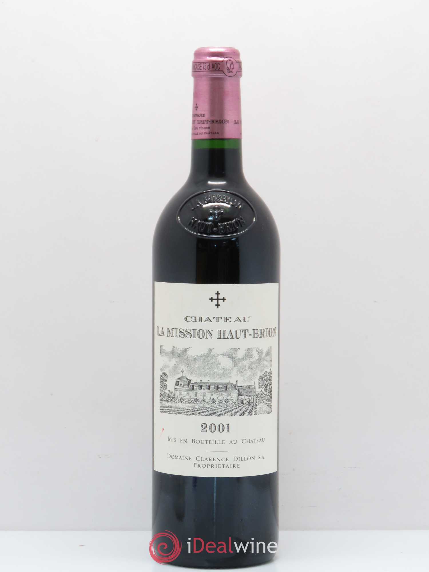 Château la Mission Haut-Brion Cru Classé de Graves 2001 - Lot de 1 bouteille - 0