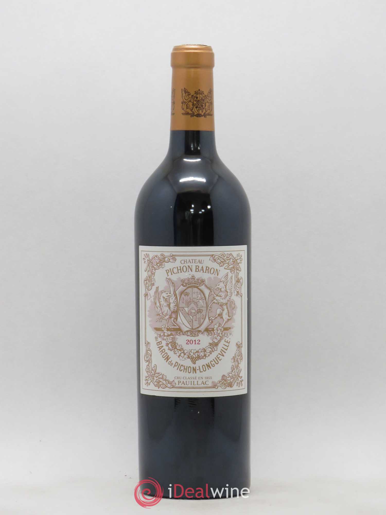 Pichon Longueville Baron 2ème Grand Cru Classé 2012 - Lot de 1 bouteille - 0