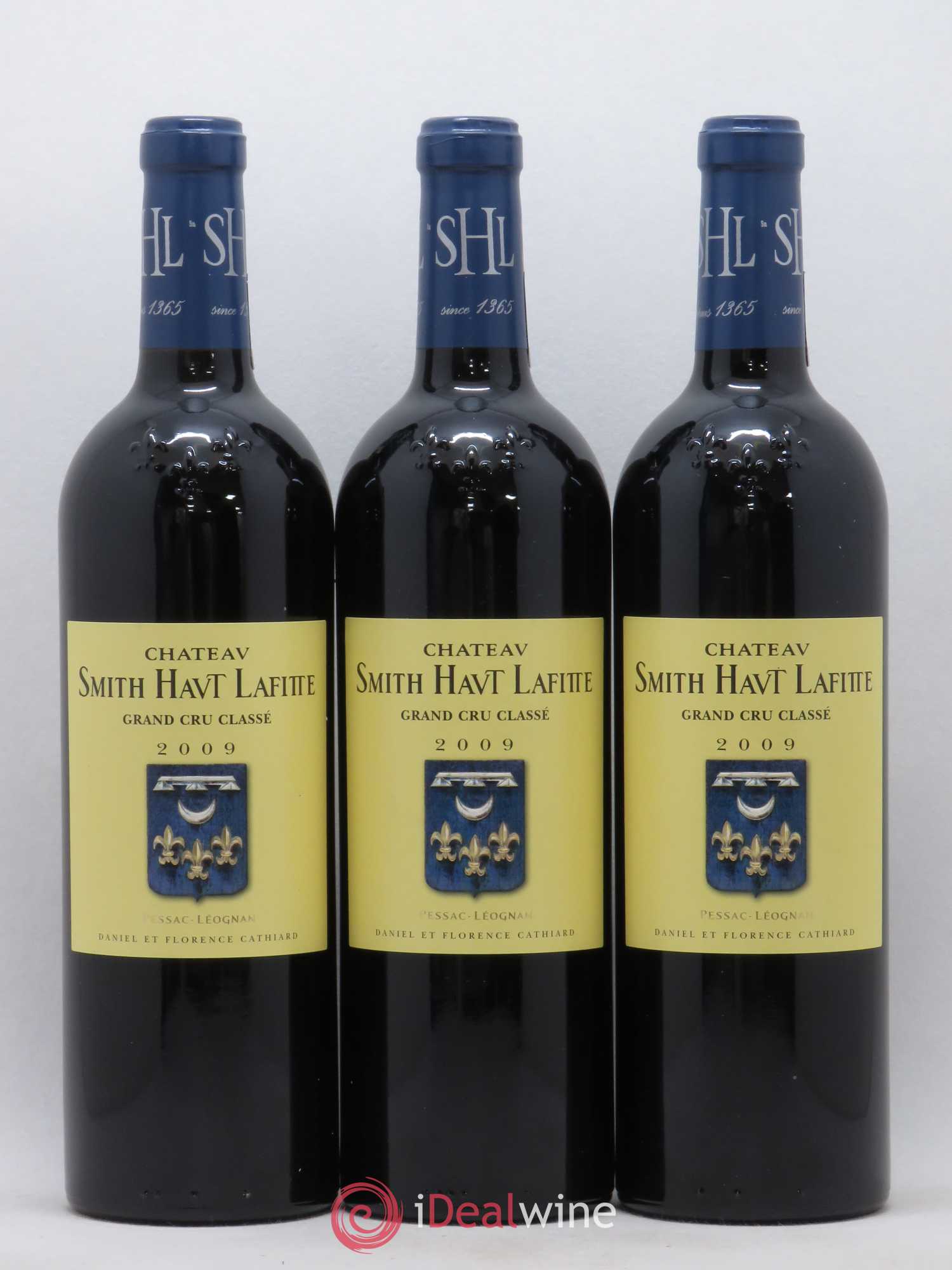 Château Smith Haut Lafitte Cru Classé de Graves 2009 - Lot de 3 bouteilles - 0