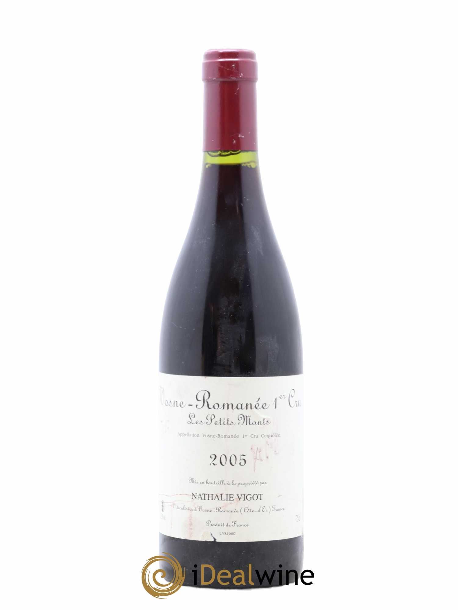 Vosne-Romanée 1er Cru Les Petits Monts Nathalie Vigot 2005 - Lot de 1 bouteille - 0