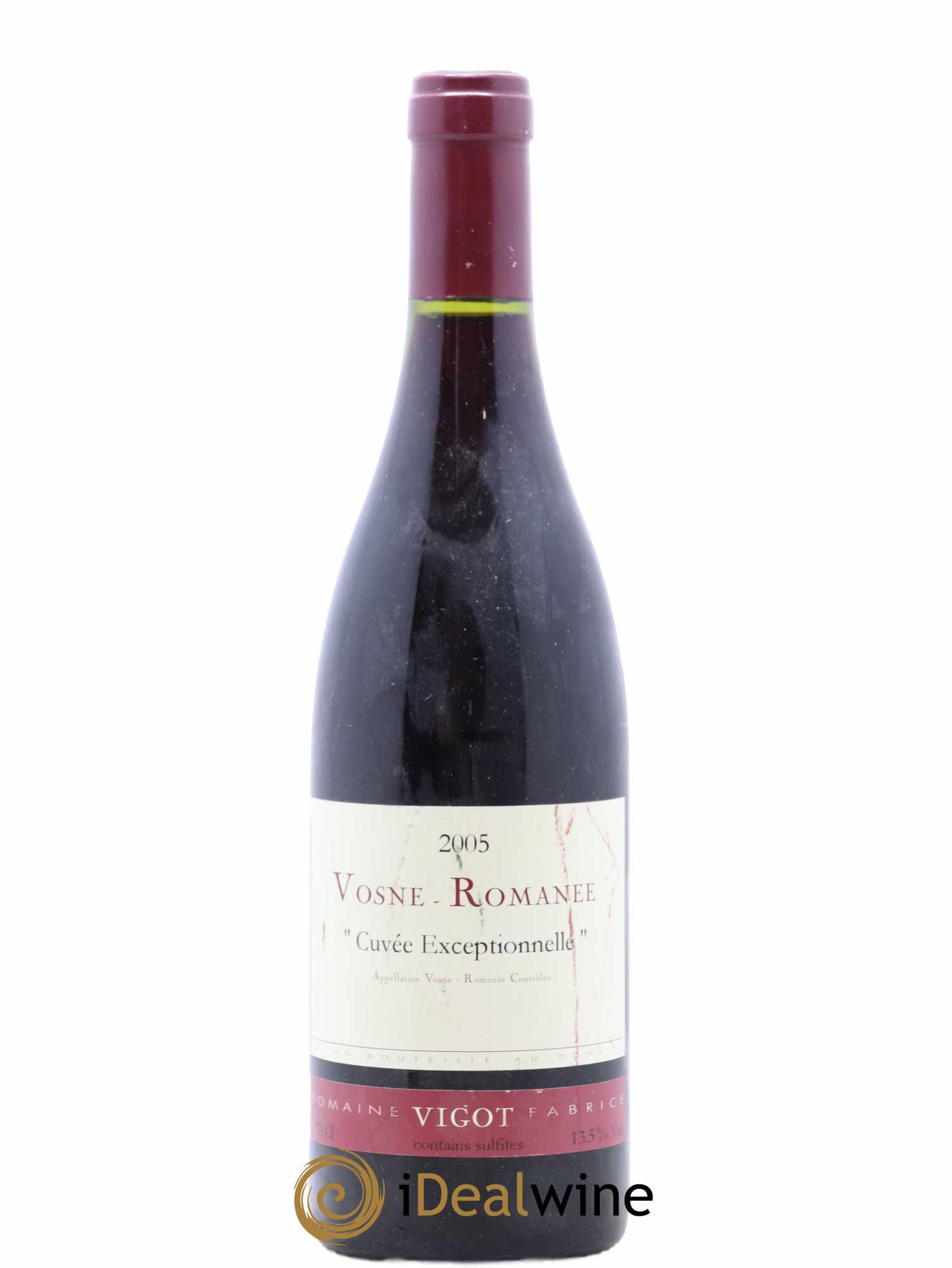 Vosne-Romanée Cuvées Exceptionnelles Domaine Fabrice Vigot 2005 - Posten von 1 Flasche - 0
