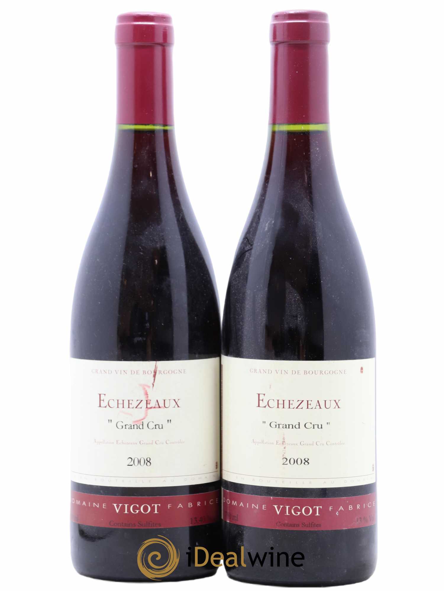 Echezeaux Grand Cru 2008 - Posten von 2 Flaschen - 0