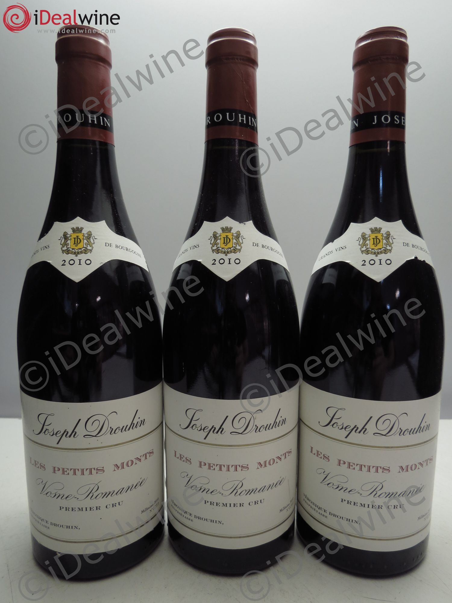 Vosne-Romanée 1er Cru 2010 - Lot de 3 bouteilles - 0