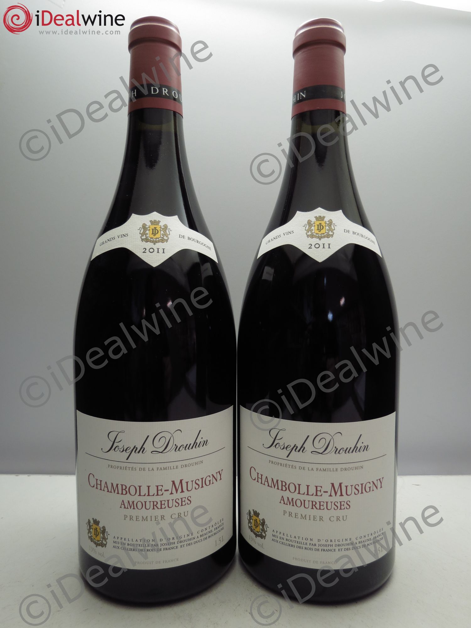 Chambolle-Musigny 1er Cru Les Amoureuses Joseph Drouhin 2011 - Lot de 2 magnums - 0