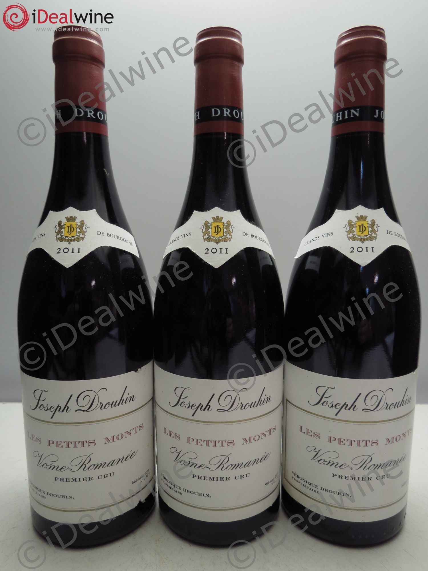 Vosne-Romanée 1er Cru 2011 - Lot de 3 bouteilles - 0