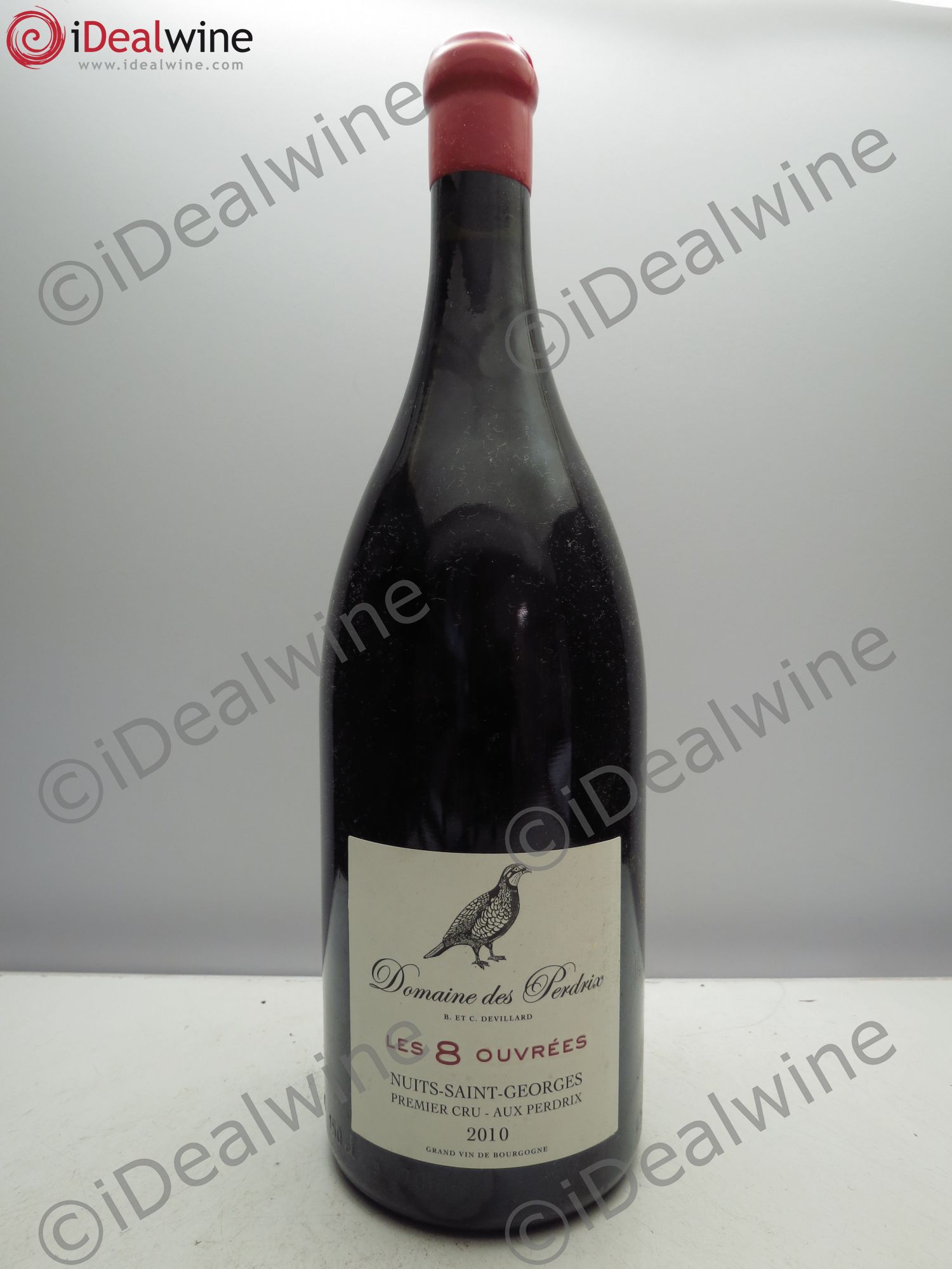 Nuits-Saint-Georges 1er Cru les 8 Ouvrées Aux Perdrix 2010 - Posten von 1 Magnum - 0