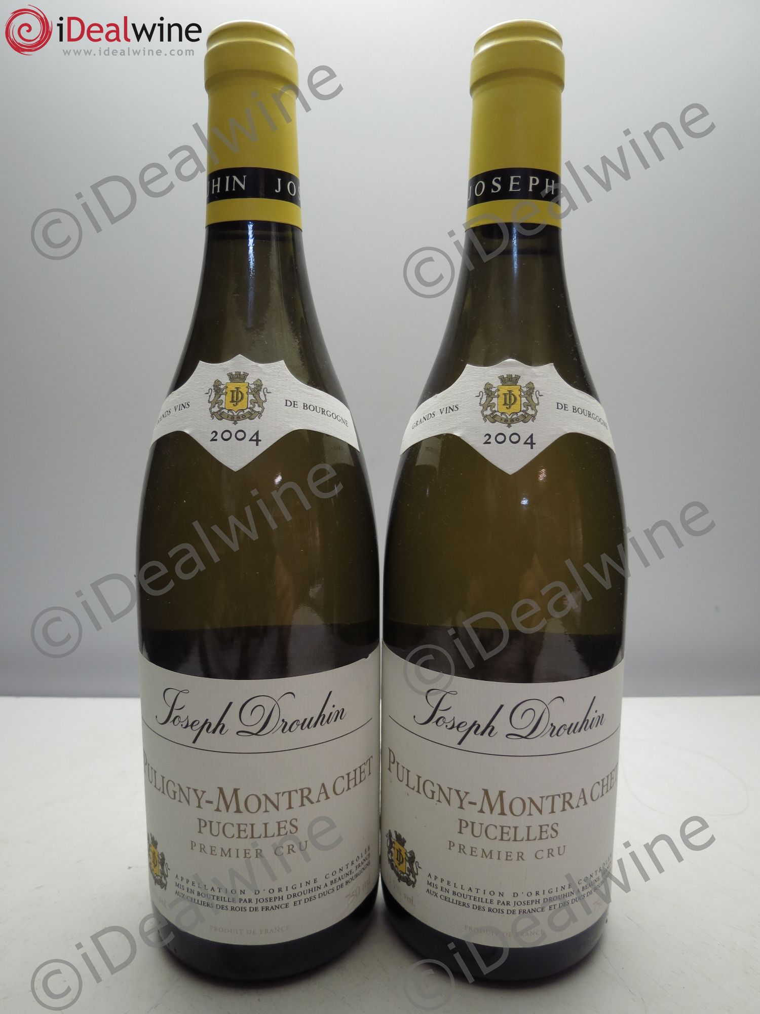 Puligny-Montrachet 1er Cru Les Pucelles Joseph Drouhin 2004 - Lot de 2 bouteilles - 0