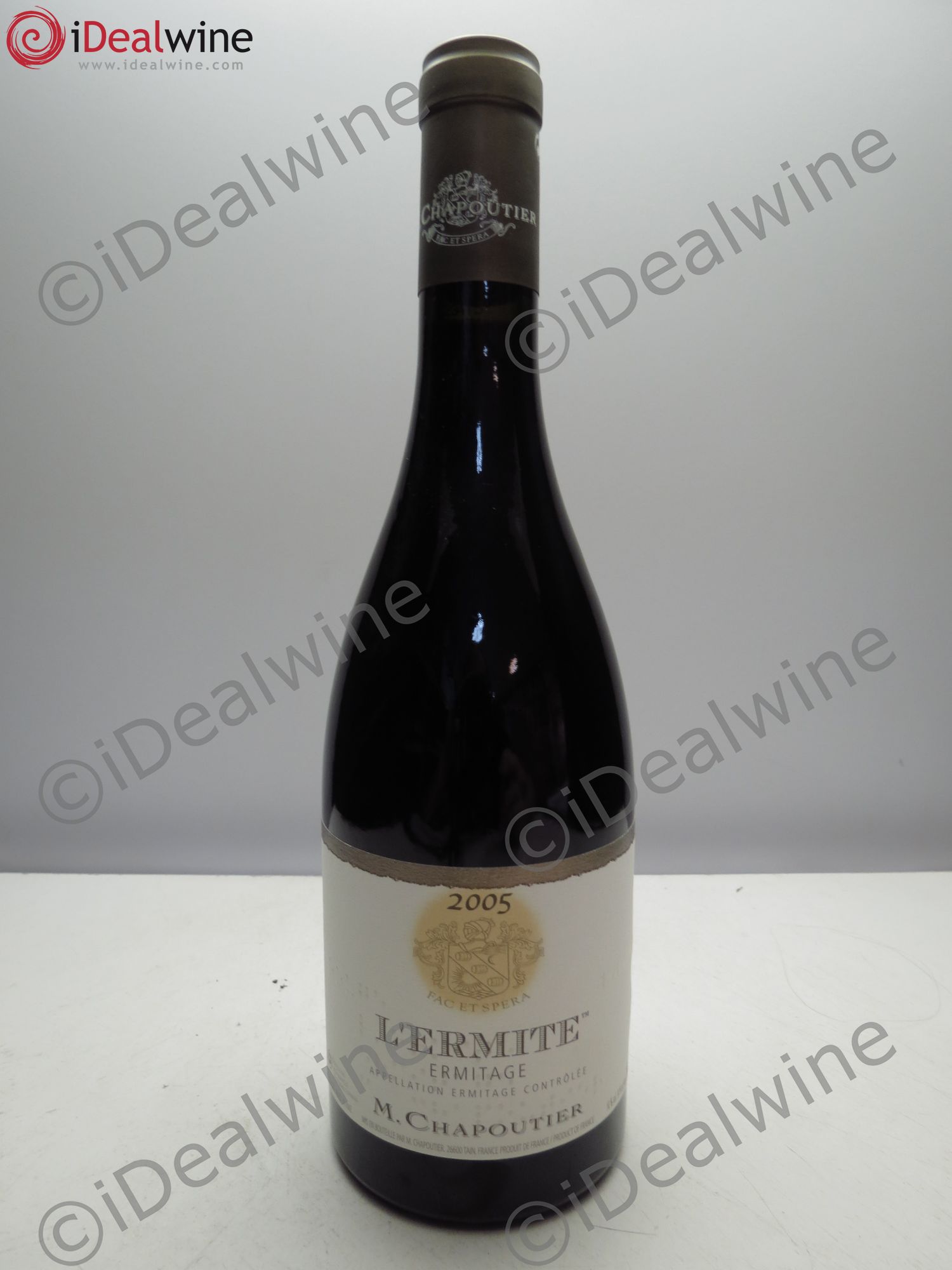 Hermitage Ermitage l'Ermite Chapoutier 2005 - Lot de 1 bouteille - 0