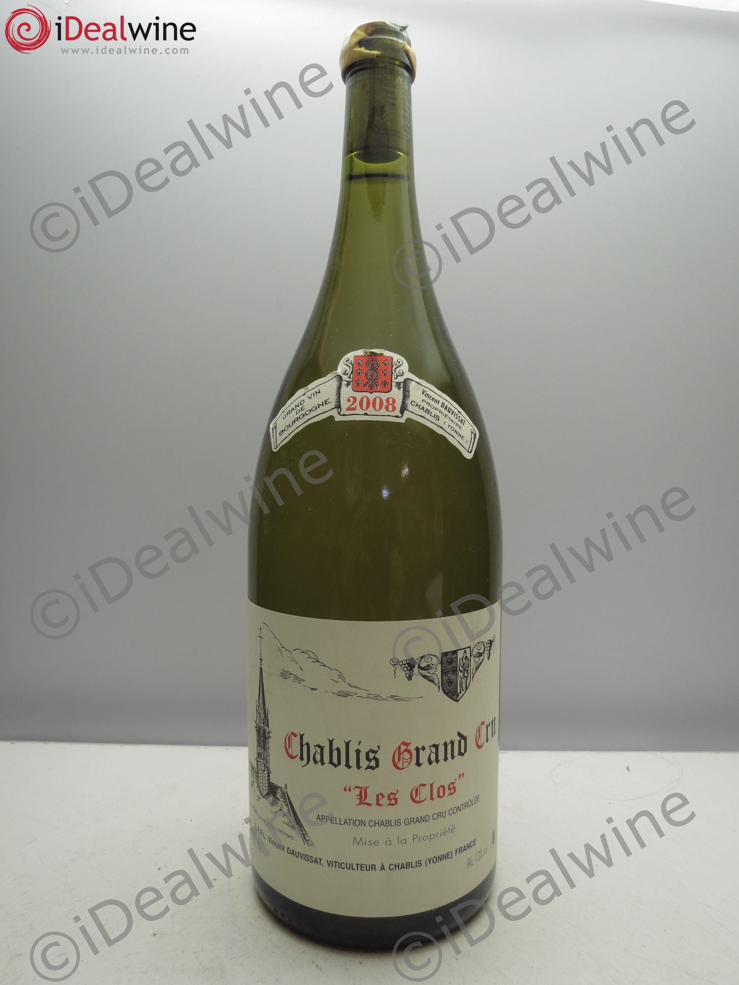 Chablis Grand Cru Les Clos Vincent Dauvissat (Domaine) 2008 - Lot de 1 magnum - 0